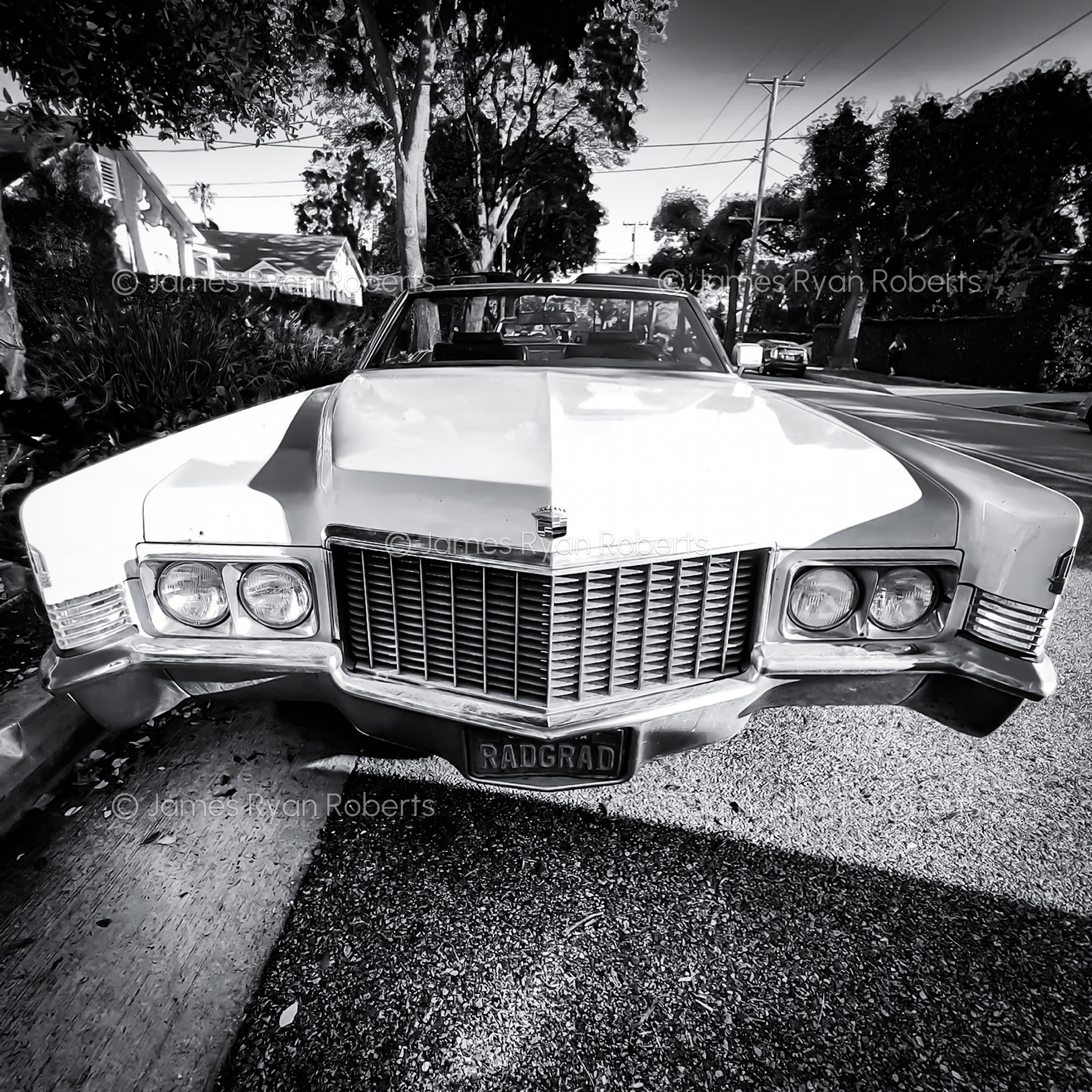 Cadillac DeVille Convertible - South Pasadena — California large-format fine art print