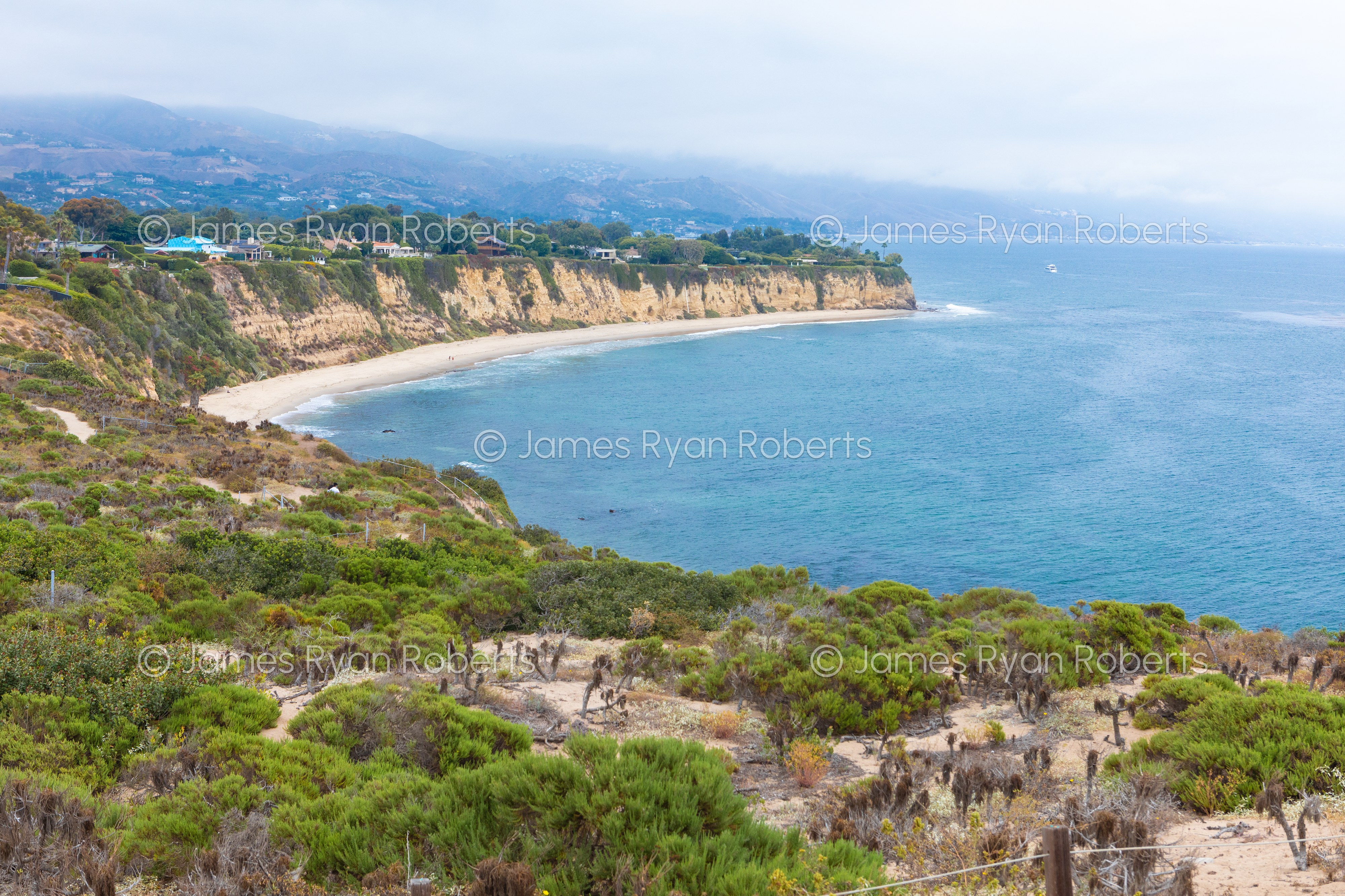 Coastal Bluffs - Point Dume Malibu — California large-format fine art print