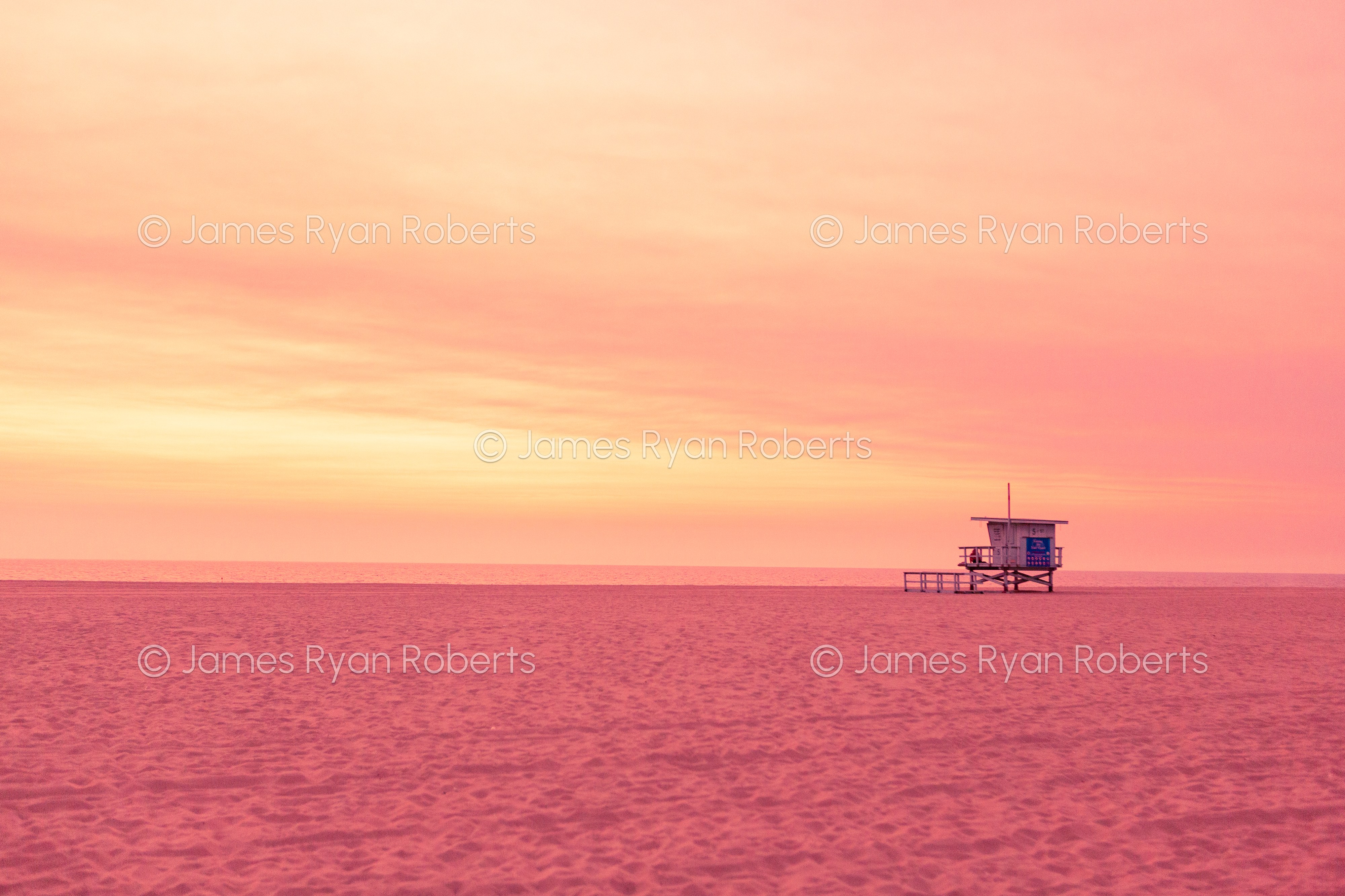 Hermosa Beach - Tower 10 II — California large-format fine art print