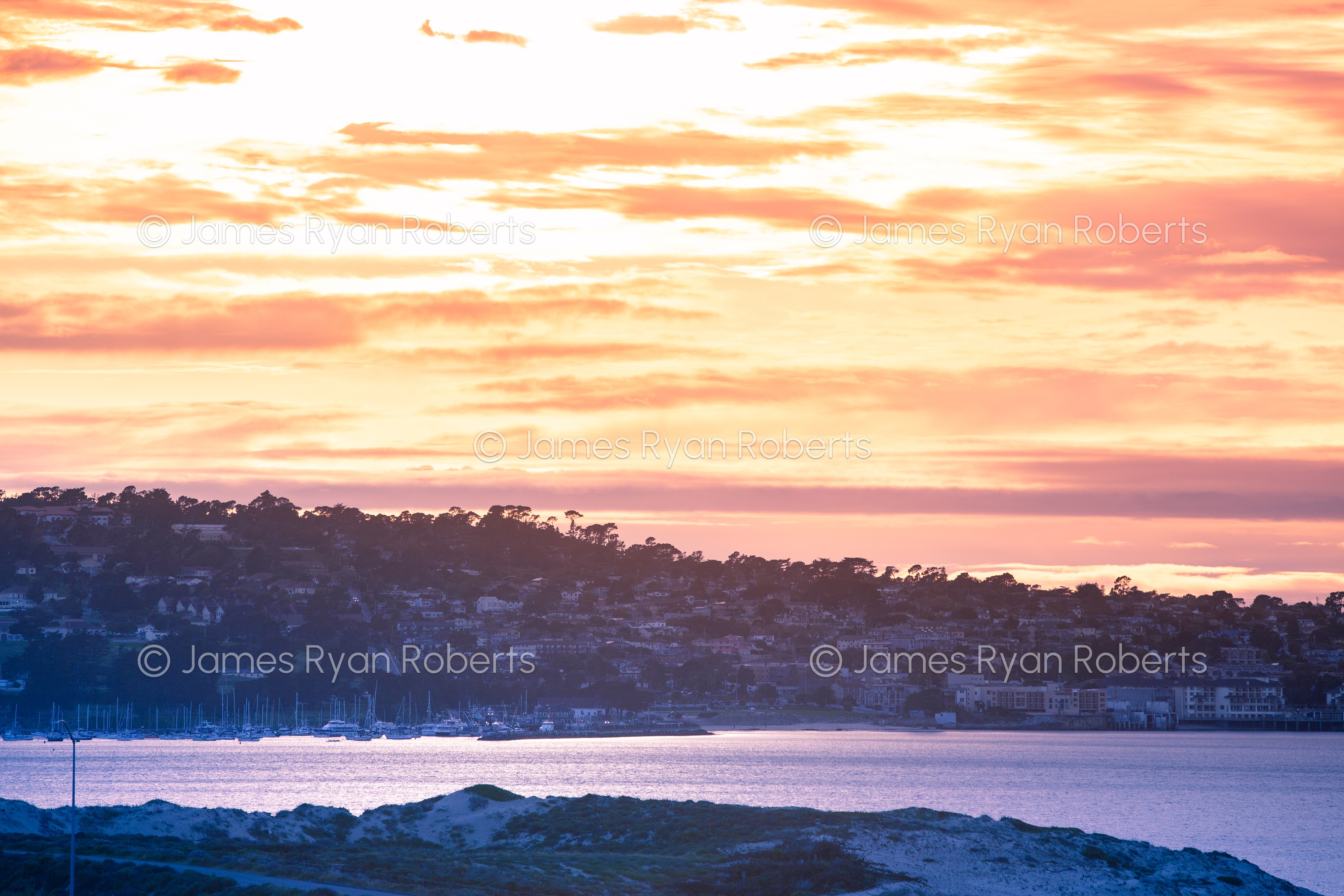 Monterey Bay Sunset — California large-format fine art print
