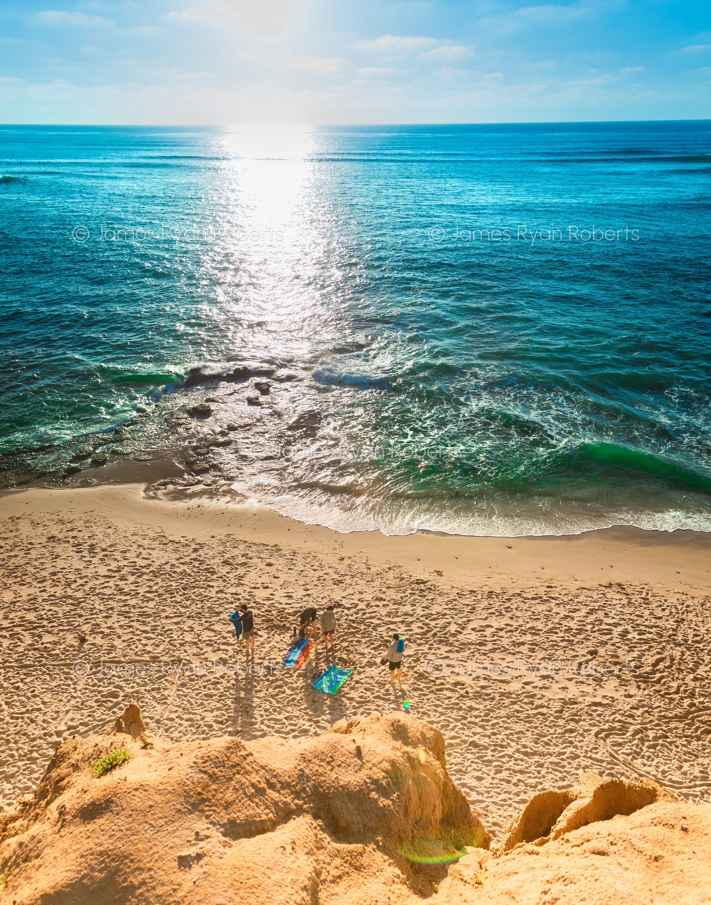 Sunset Cliffs Natural Park - San Diego I — California large-format fine art print