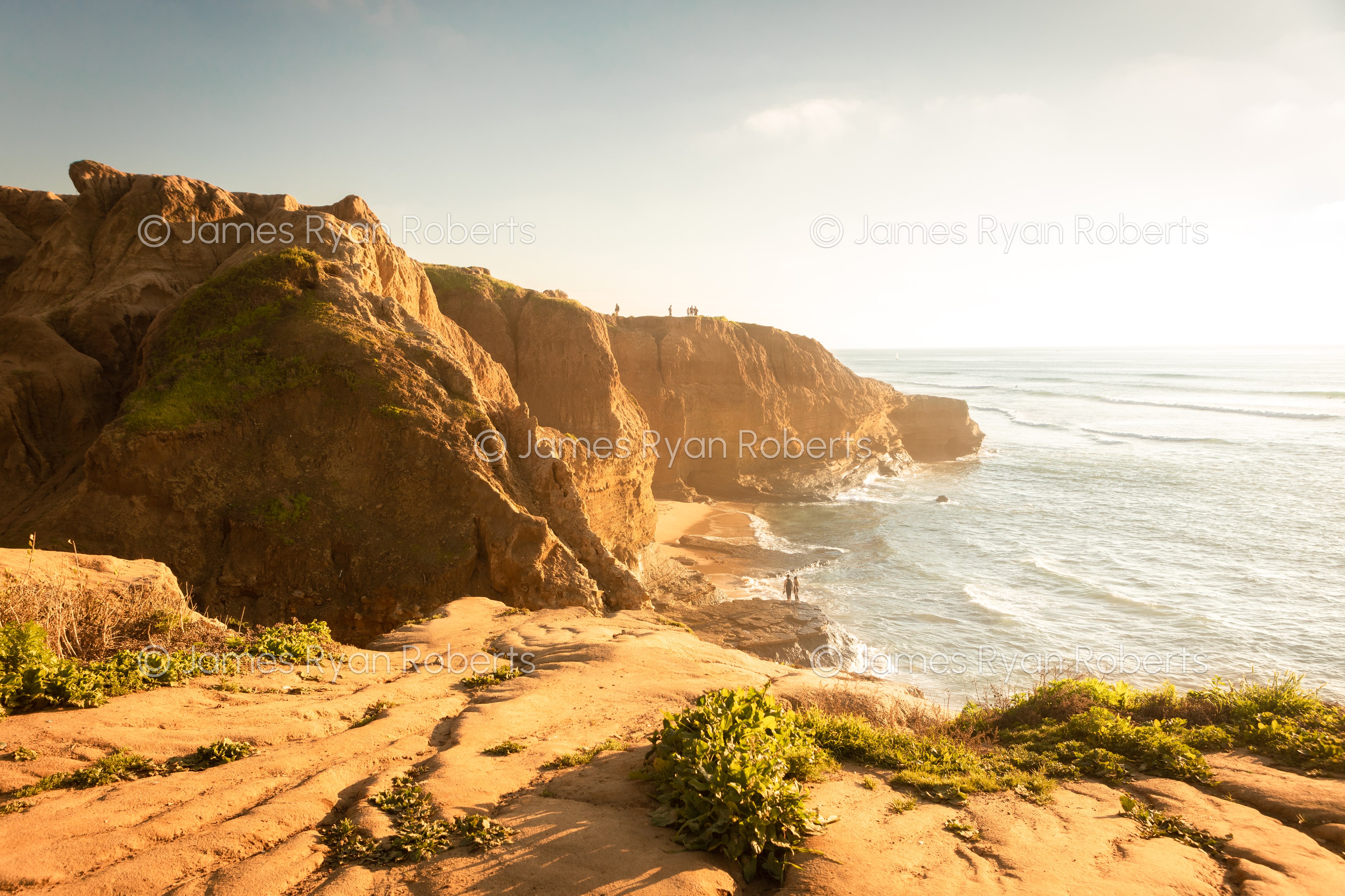 Sunset Cliffs Natural Park - San Diego II — California large-format fine art print