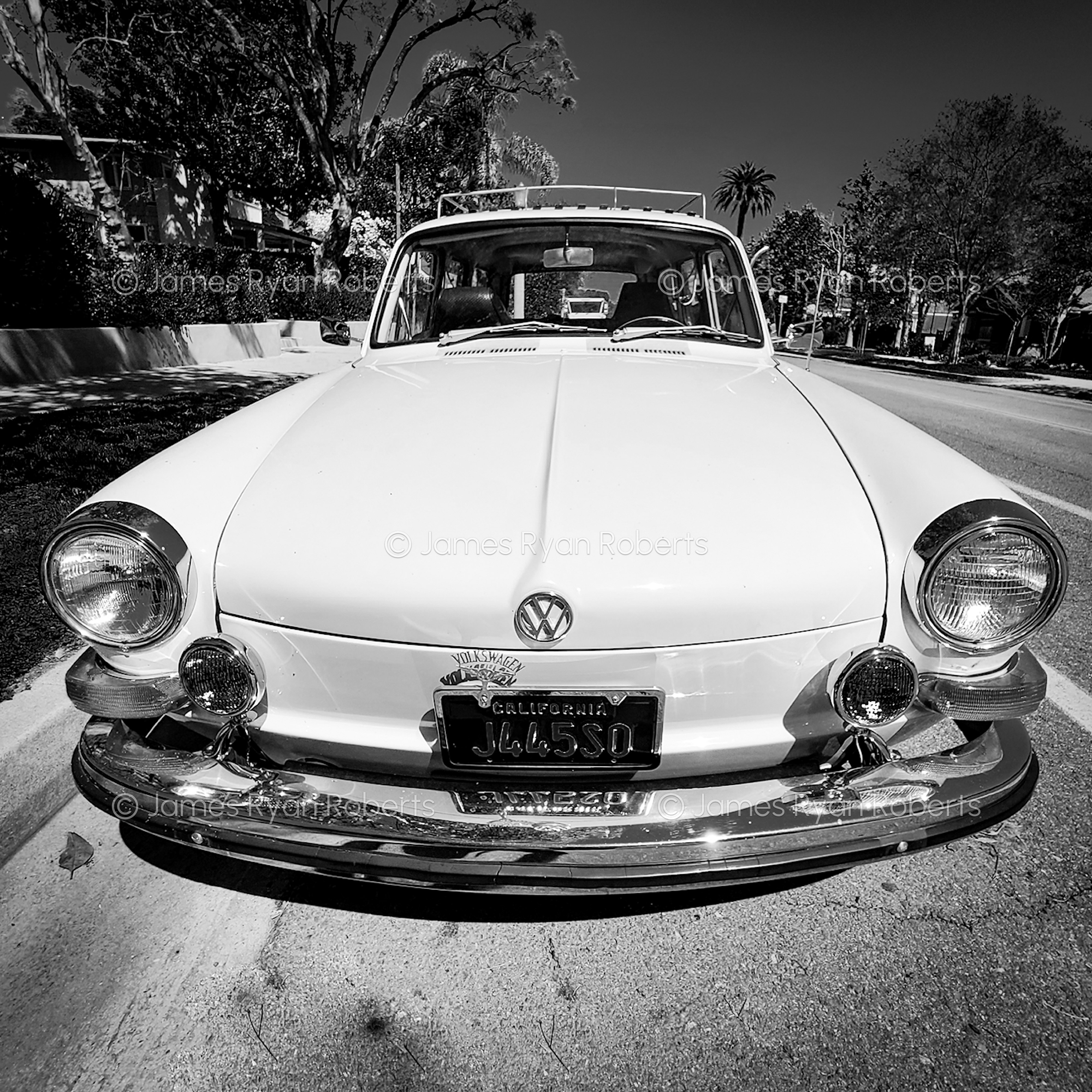 Volkswagen Type 3 Squareback - South Pasadena — California large-format fine art print