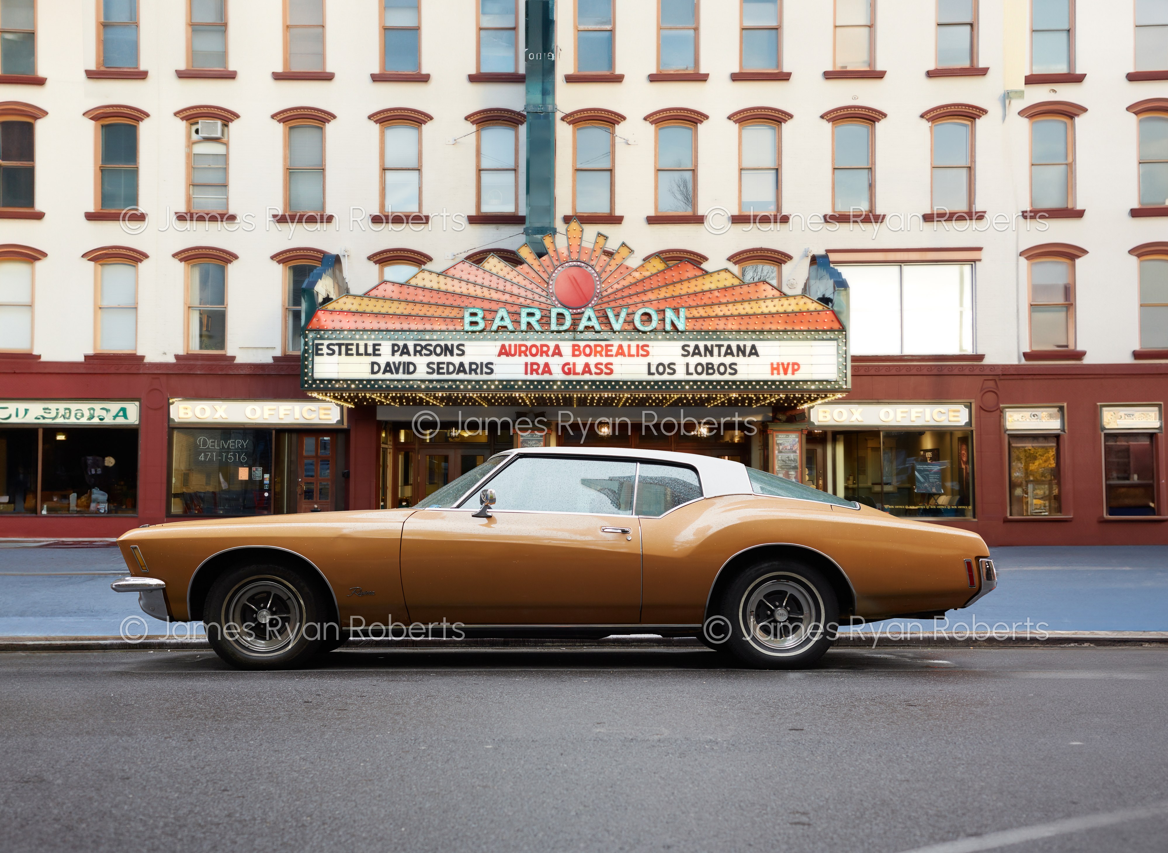 Bardavon Buick Riviera GS — Carport large-format fine art print