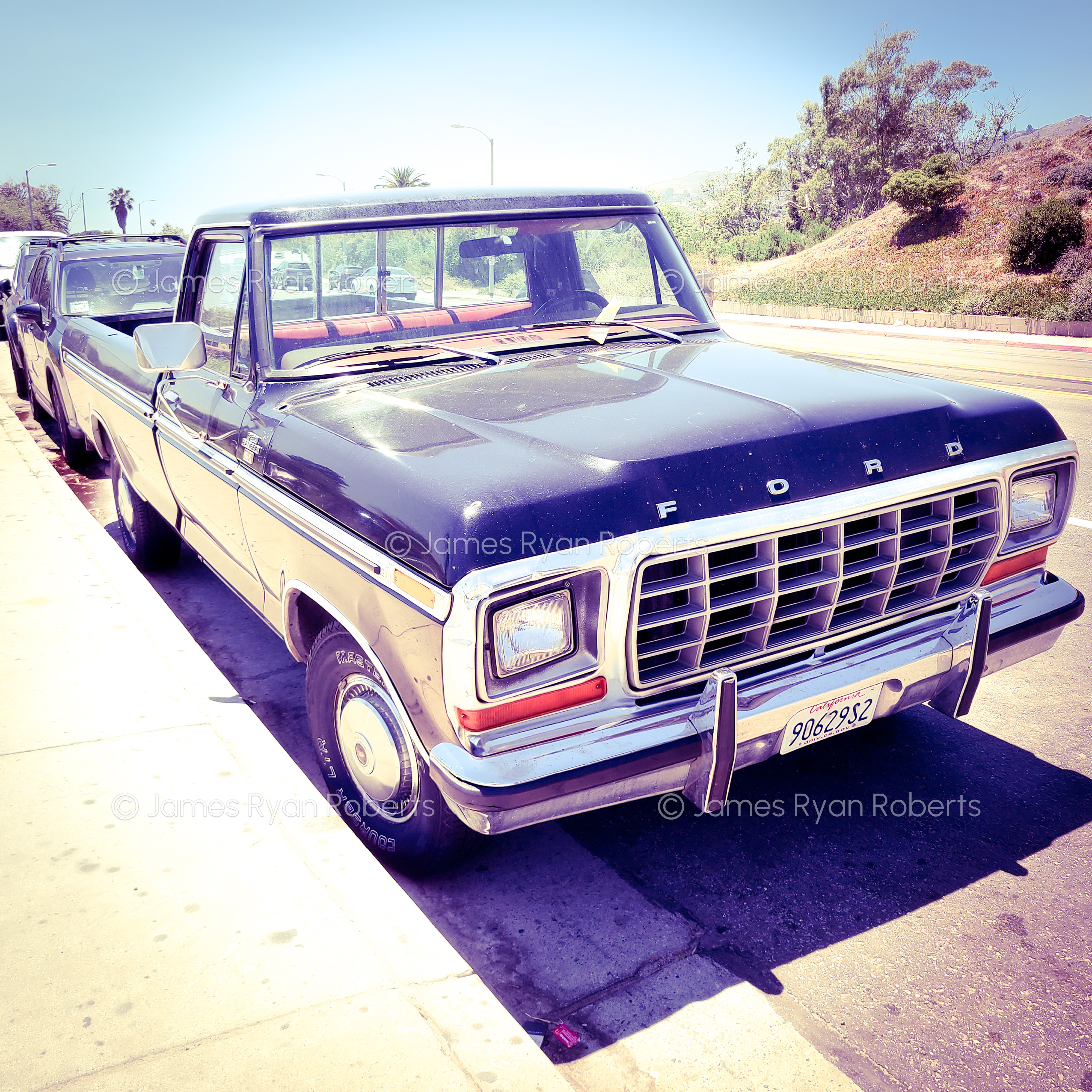 Malibu Ford F 150 — Carport large-format fine art print