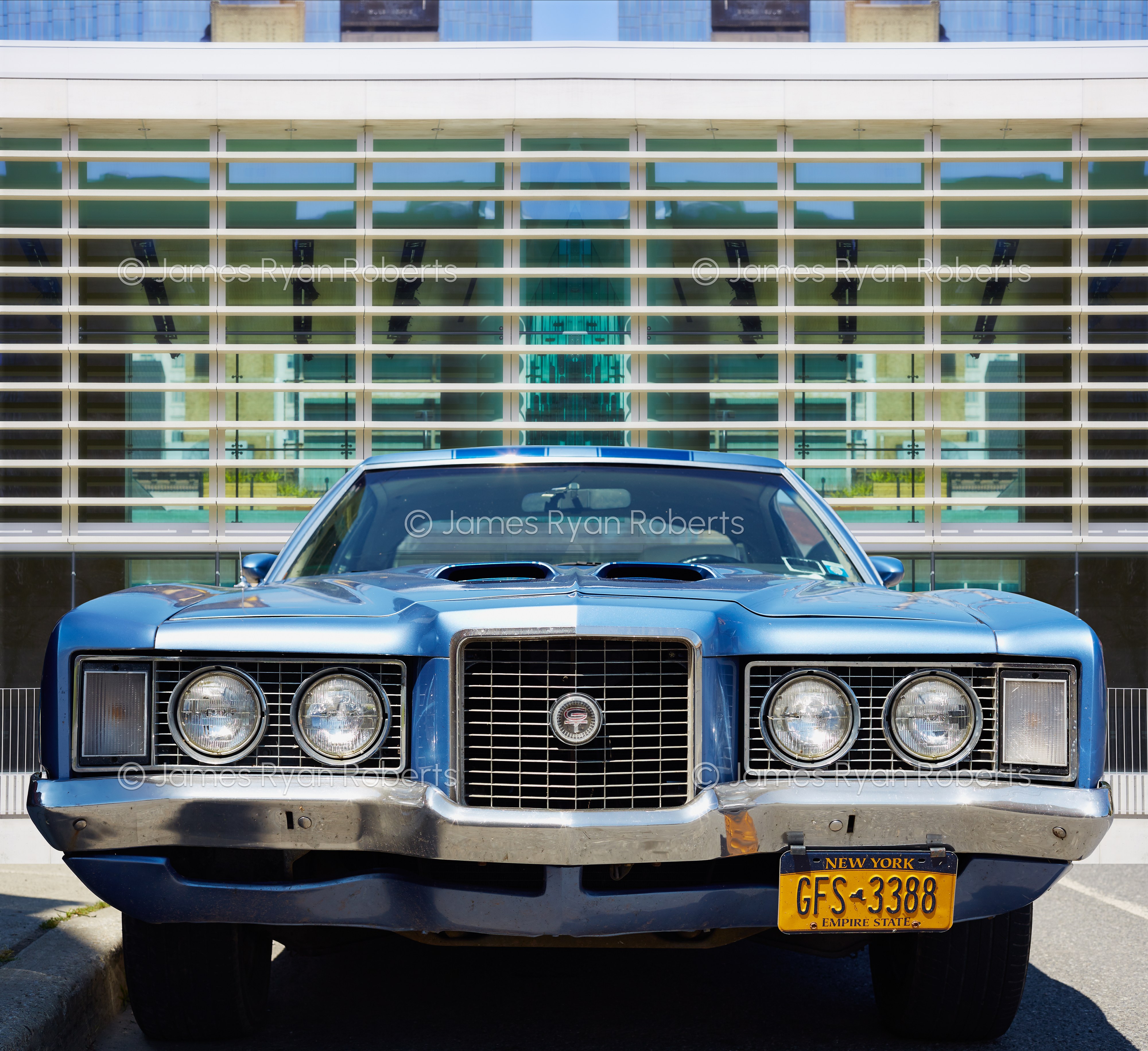 Minneapolis Mercury Montego GT — Carport large-format fine art print