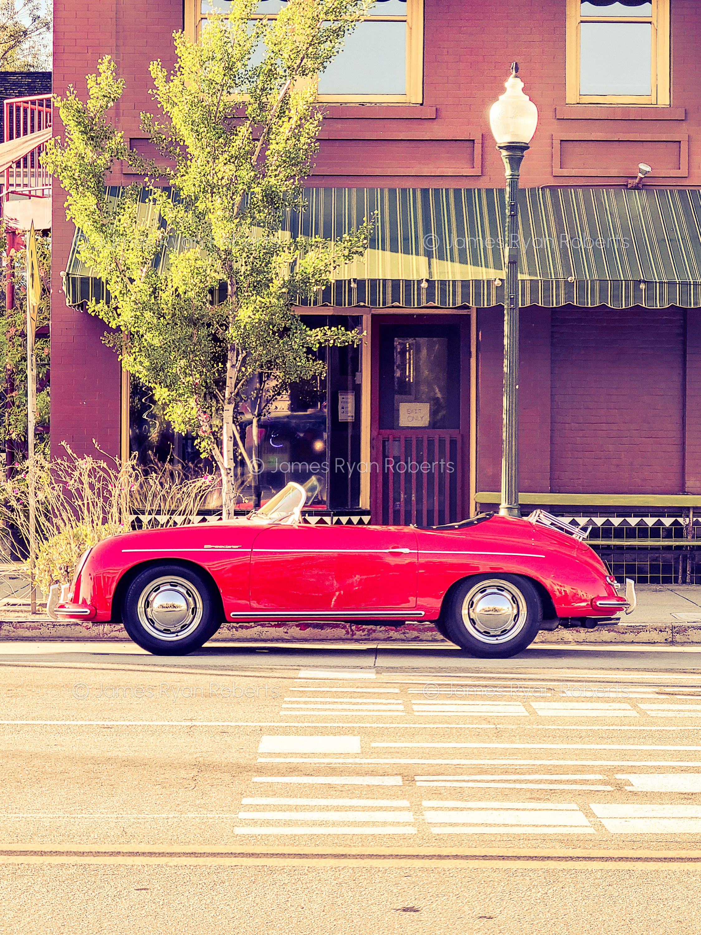 South Pasadena Porsche 356B Roadster — Carport large-format fine art print