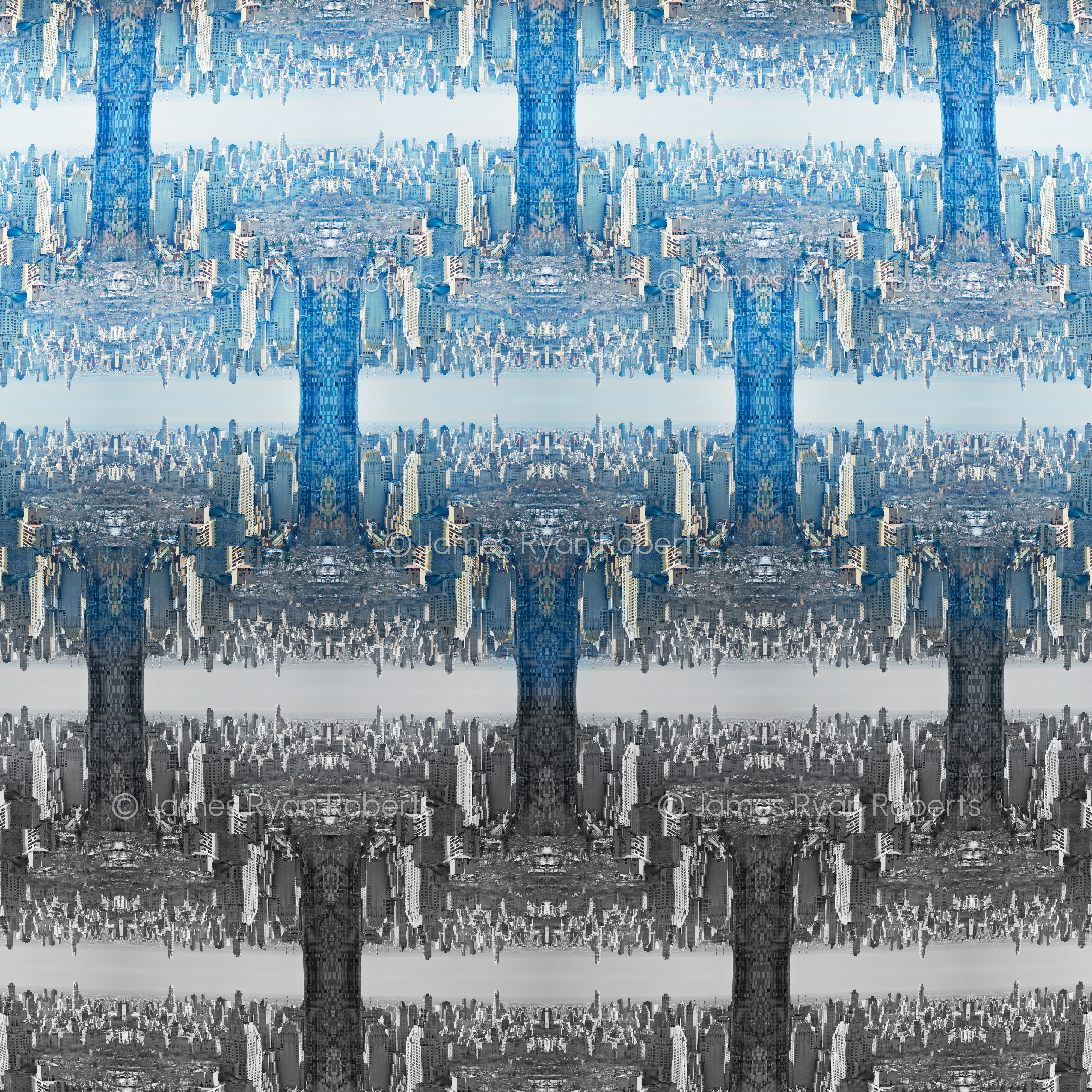 As our colonies rise, will their foundations be our slums? — Circular Logic large-format fine art print