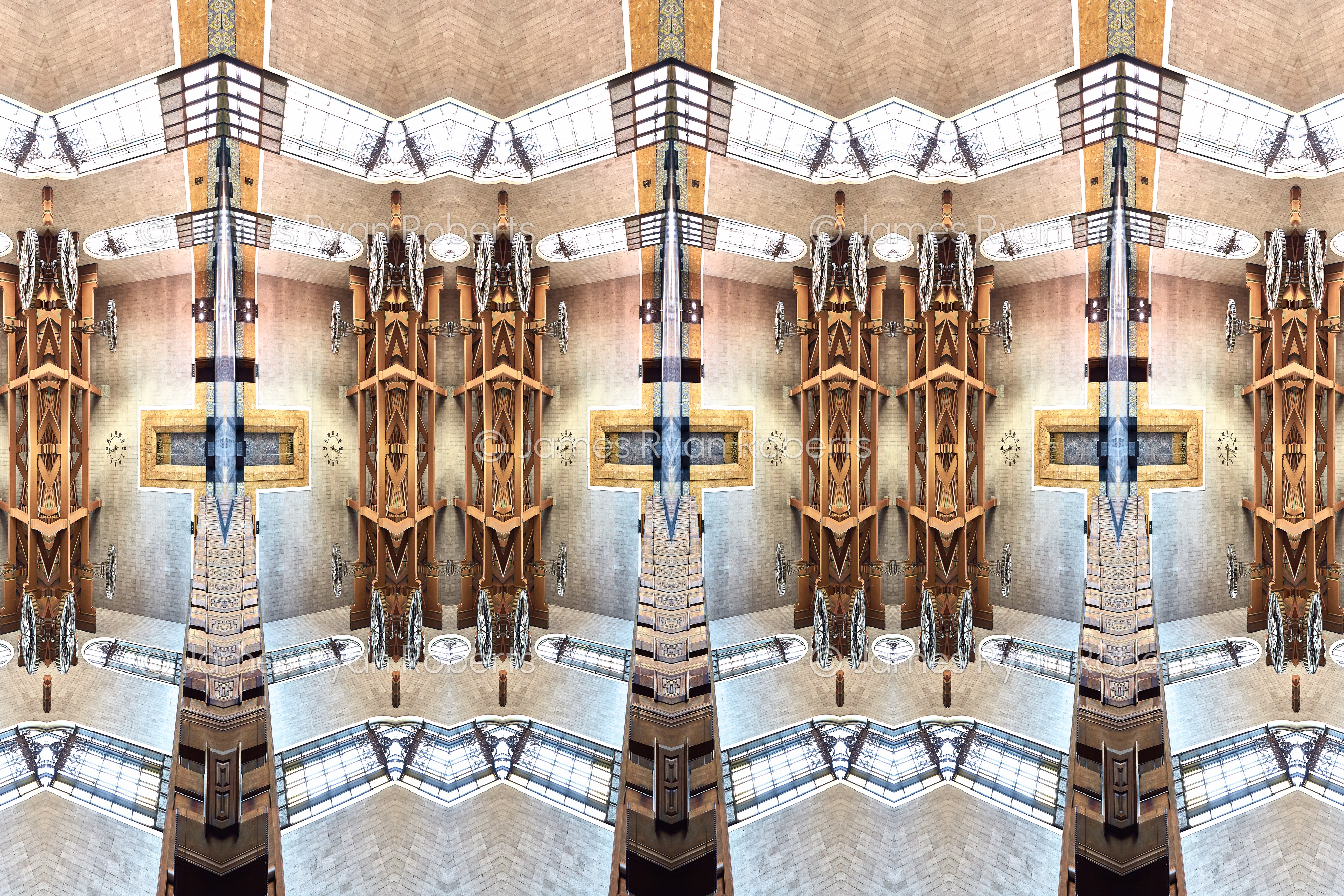 Bent Perception — Circular Logic large-format fine art print