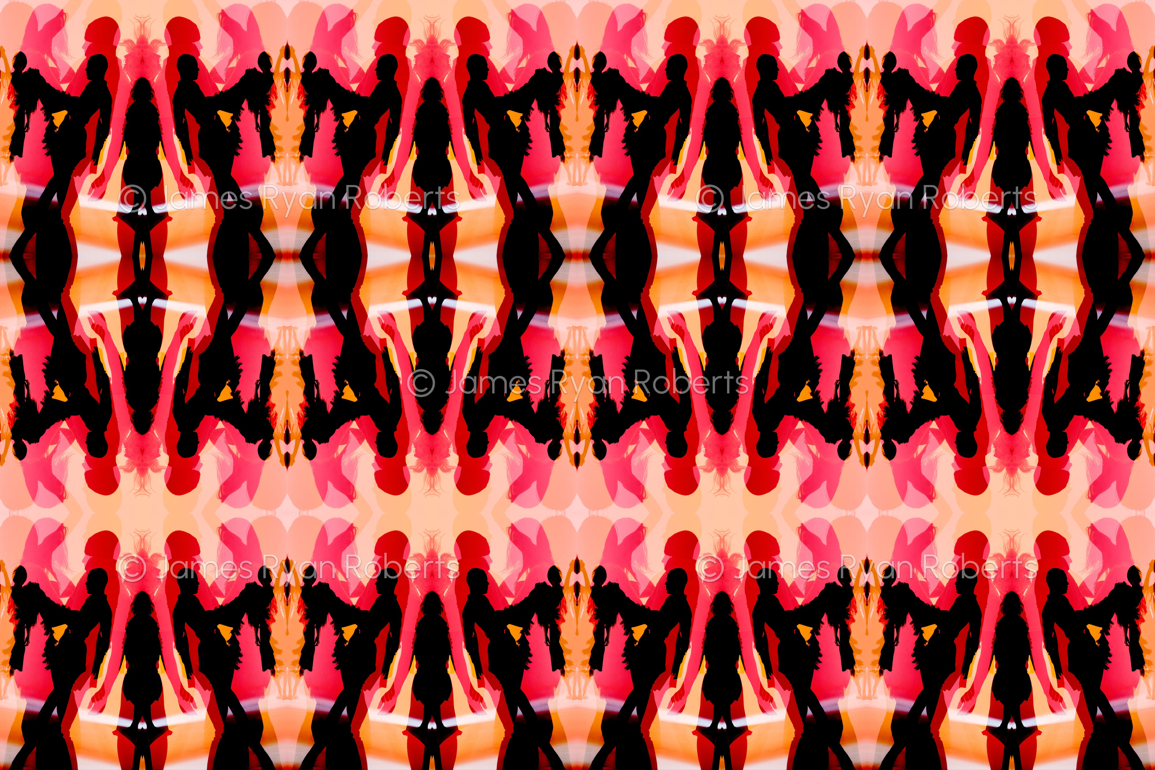 Dance like no one is watching — Circular Logic large-format fine art print