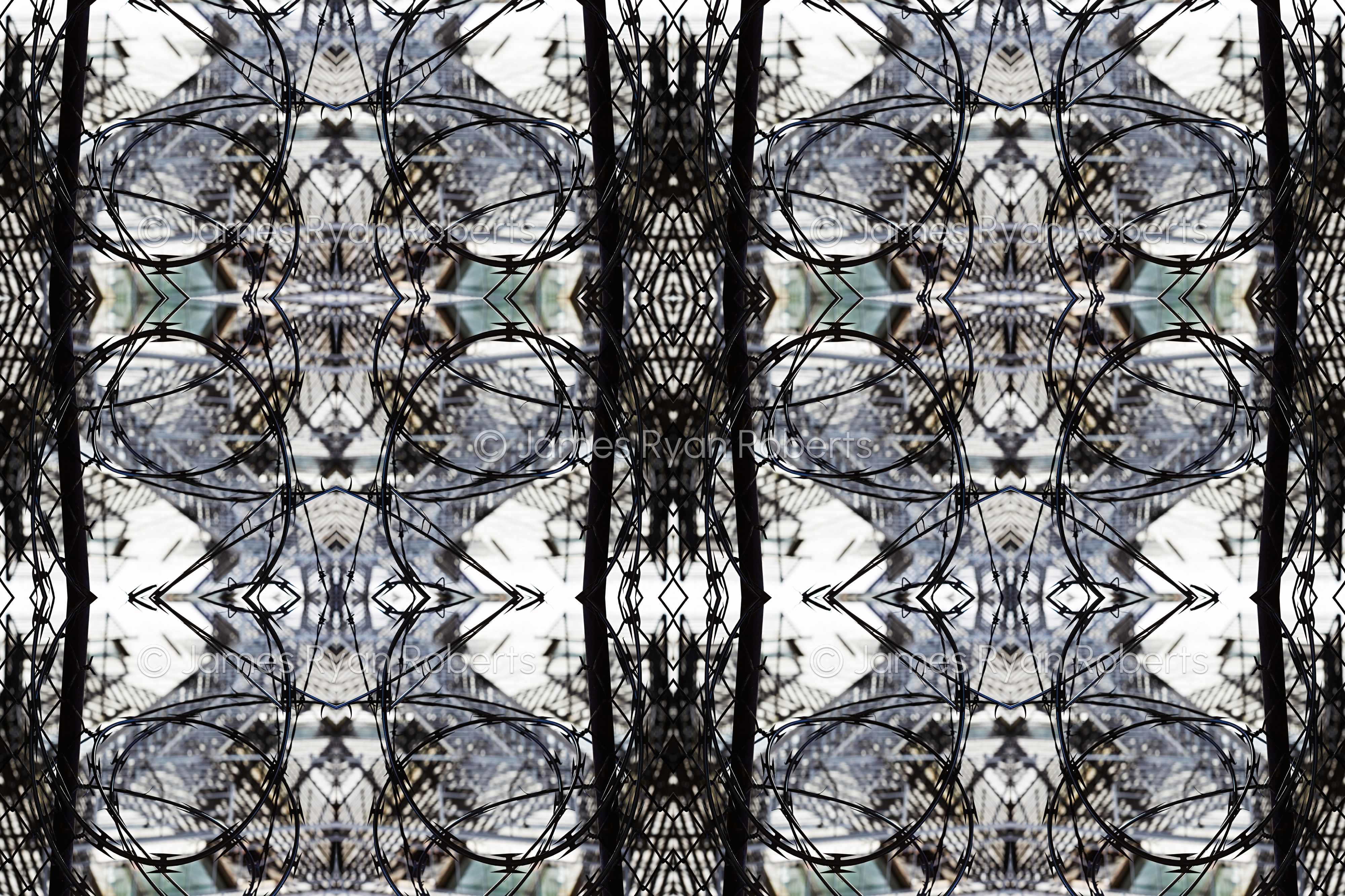 Fences, Borders and other Bullshit Boundaries — Circular Logic large-format fine art print