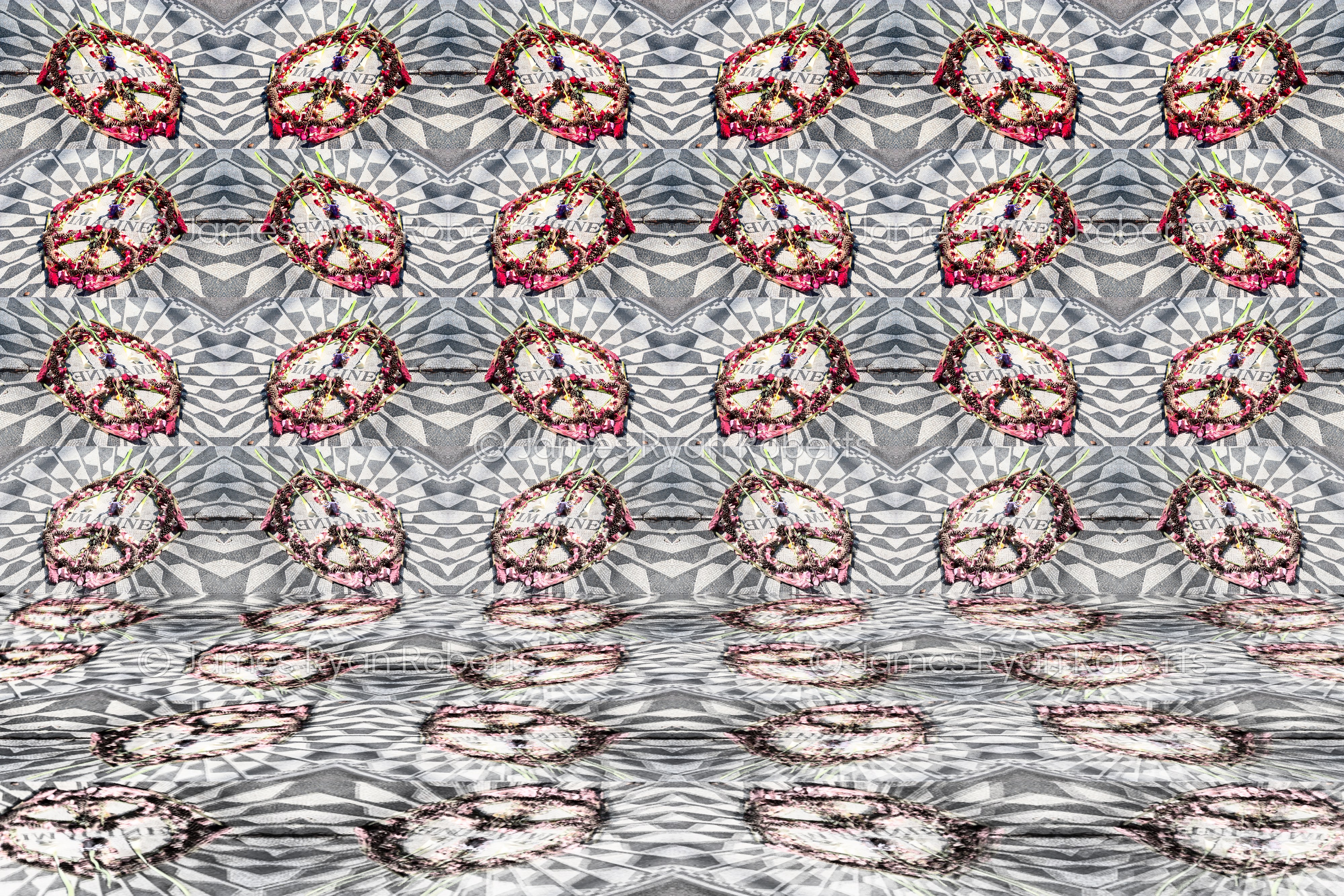 Imagine Imagination Fading Away — Circular Logic large-format fine art print