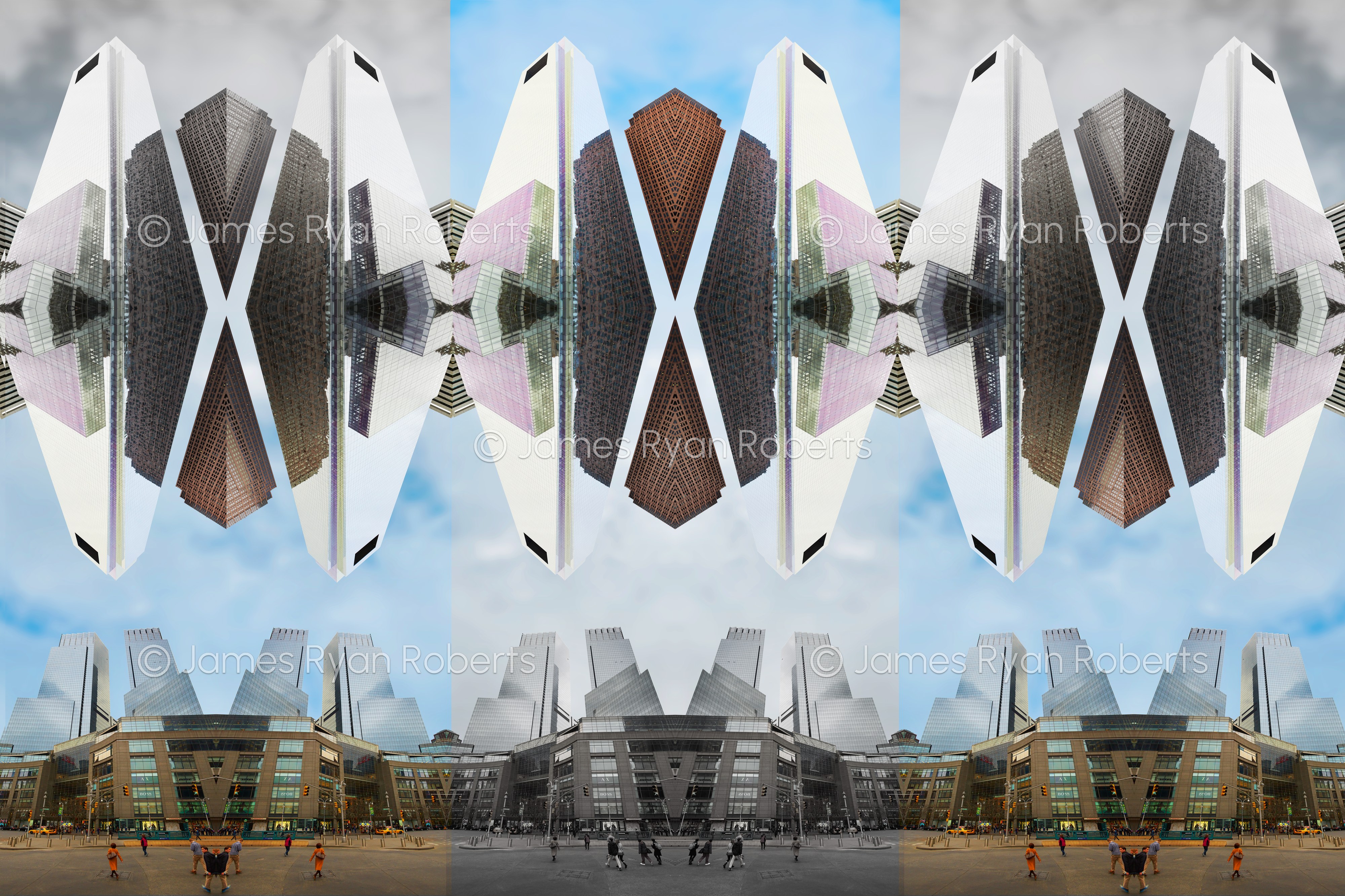 M&A's aren't B&W — Circular Logic large-format fine art print
