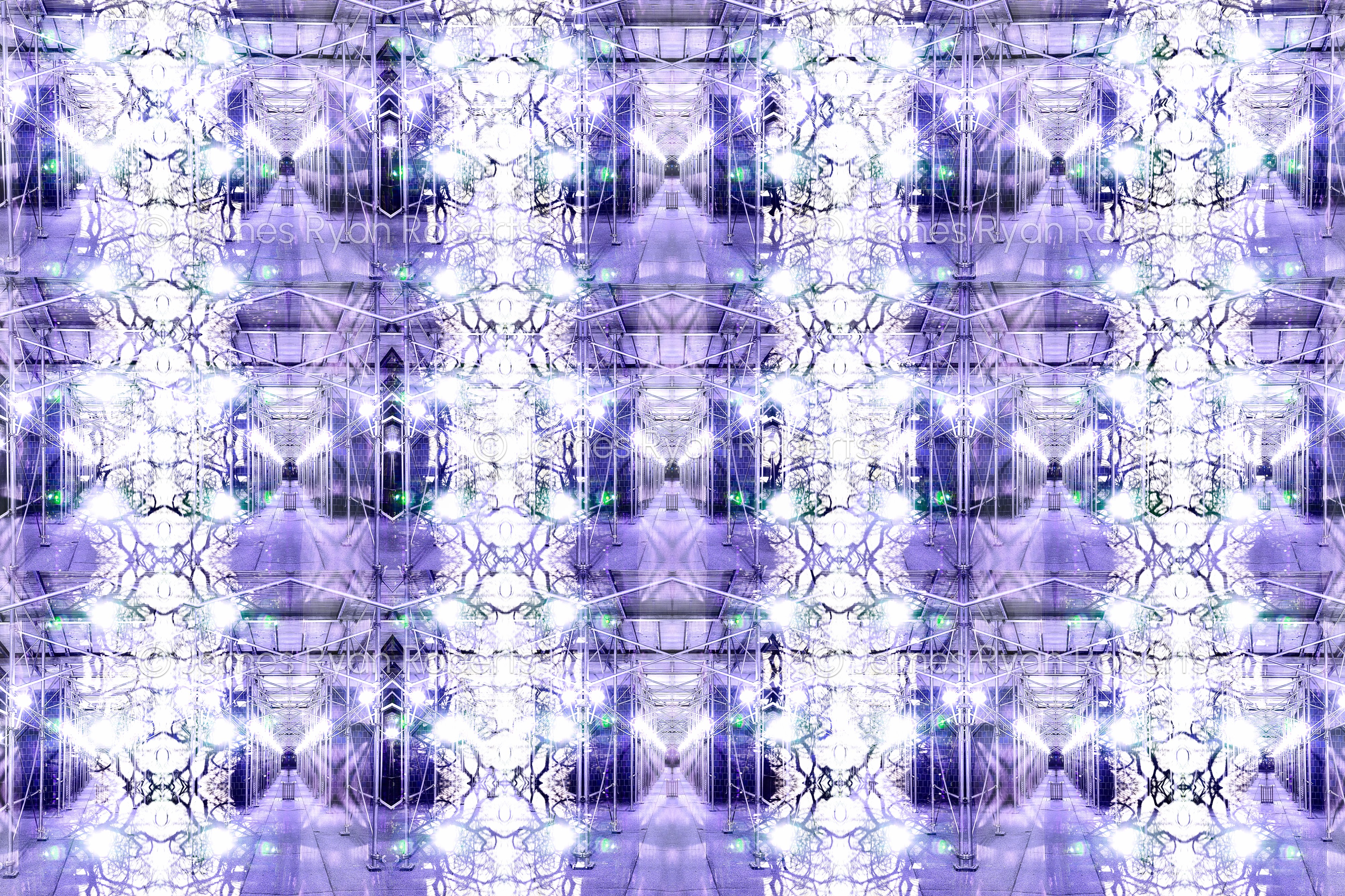 Mind Lost Somewhere in the Ether — Circular Logic large-format fine art print