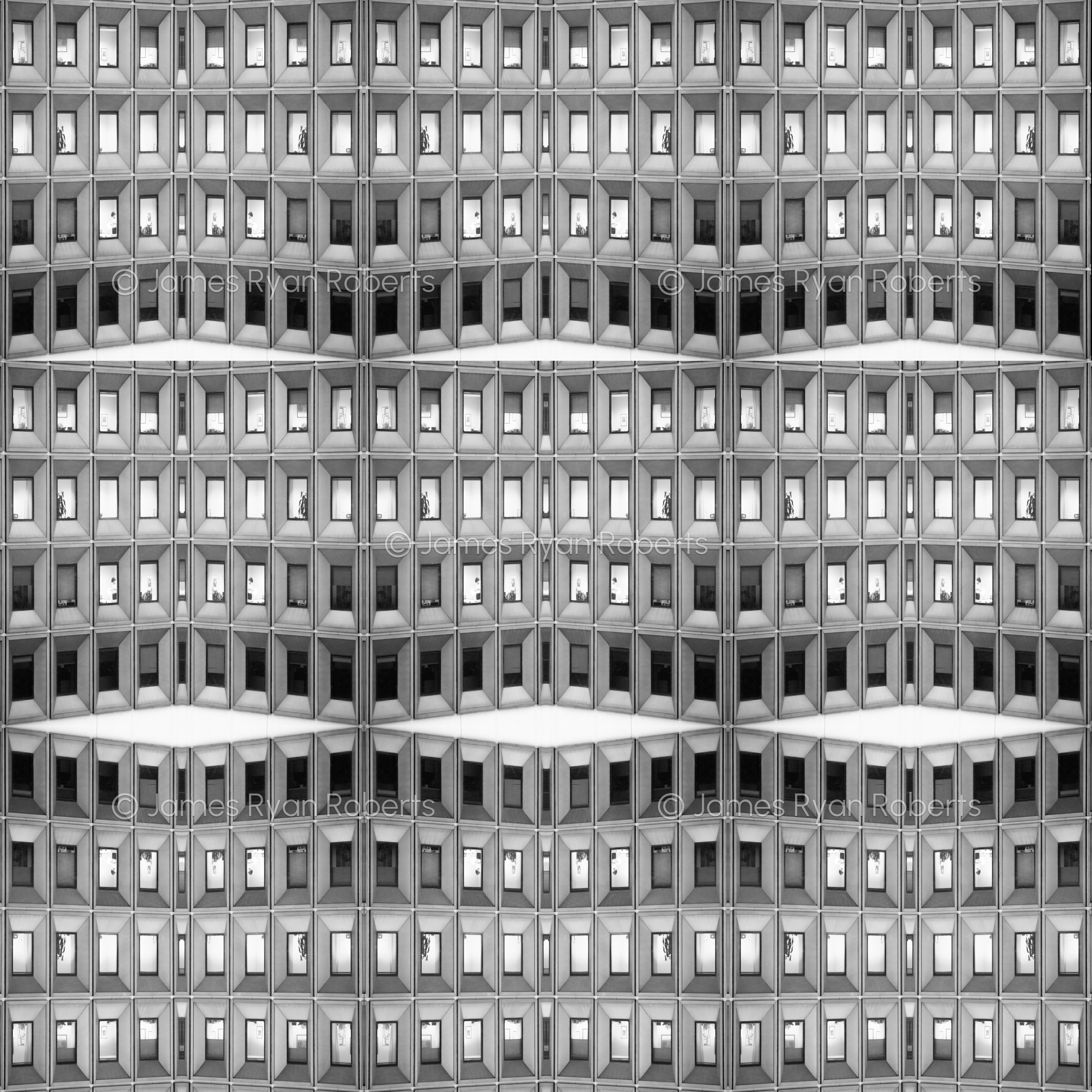 Our Civilized Cages - B&W — Circular Logic large-format fine art print