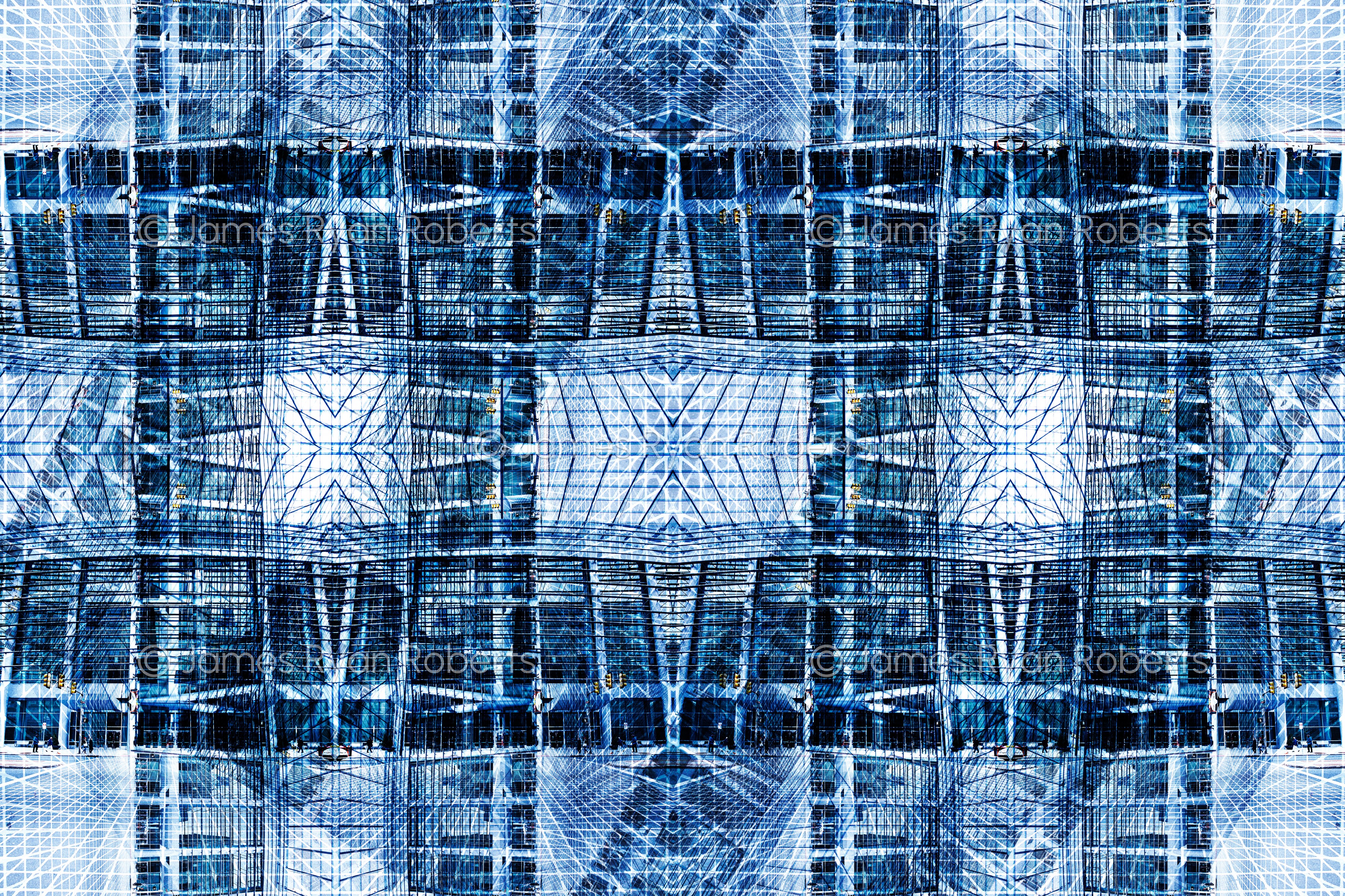 Our Modern Grid — Circular Logic large-format fine art print