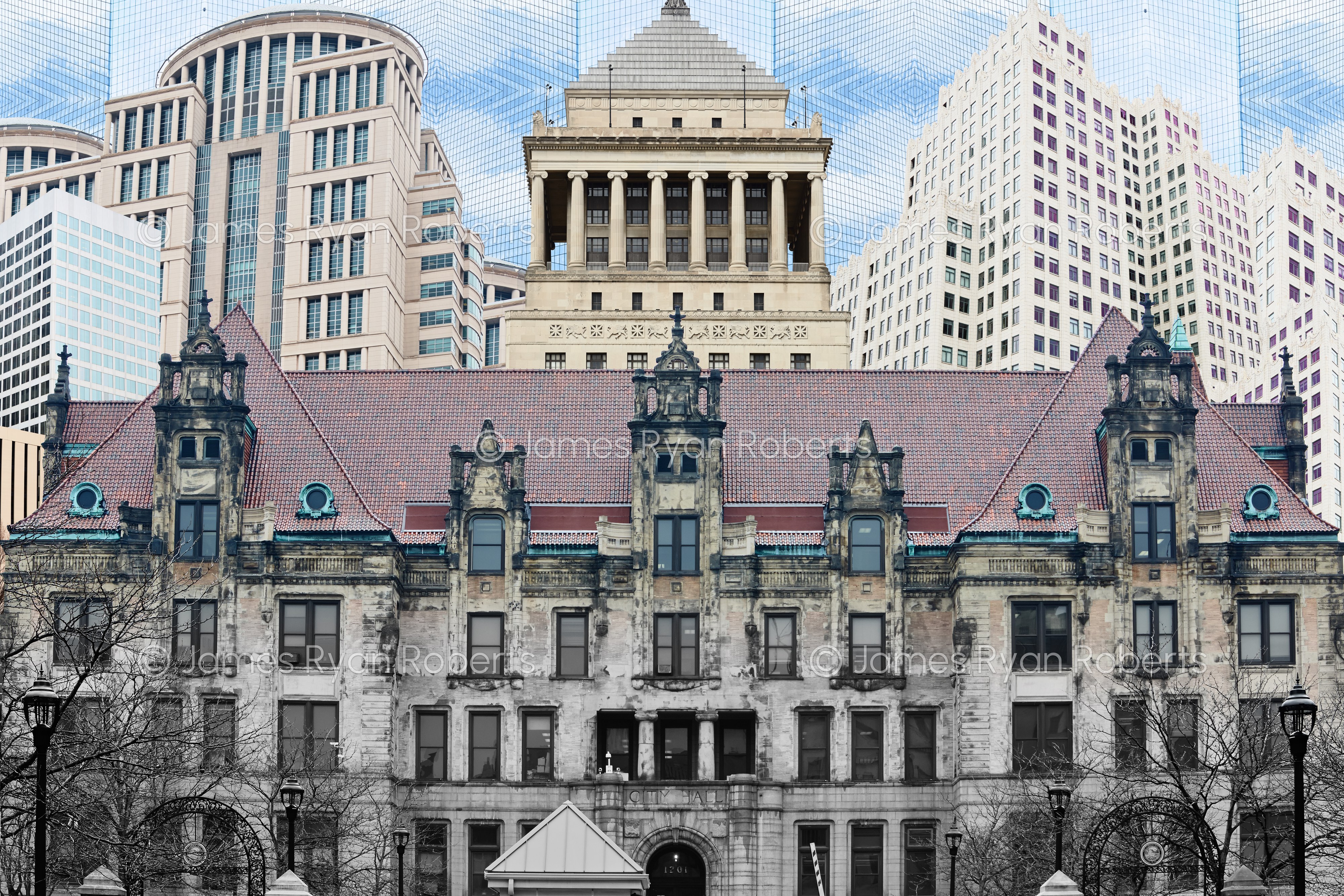 City Hall & Federal Buildings, St. Louis — Evolution of a Metropolis large-format fine art print
