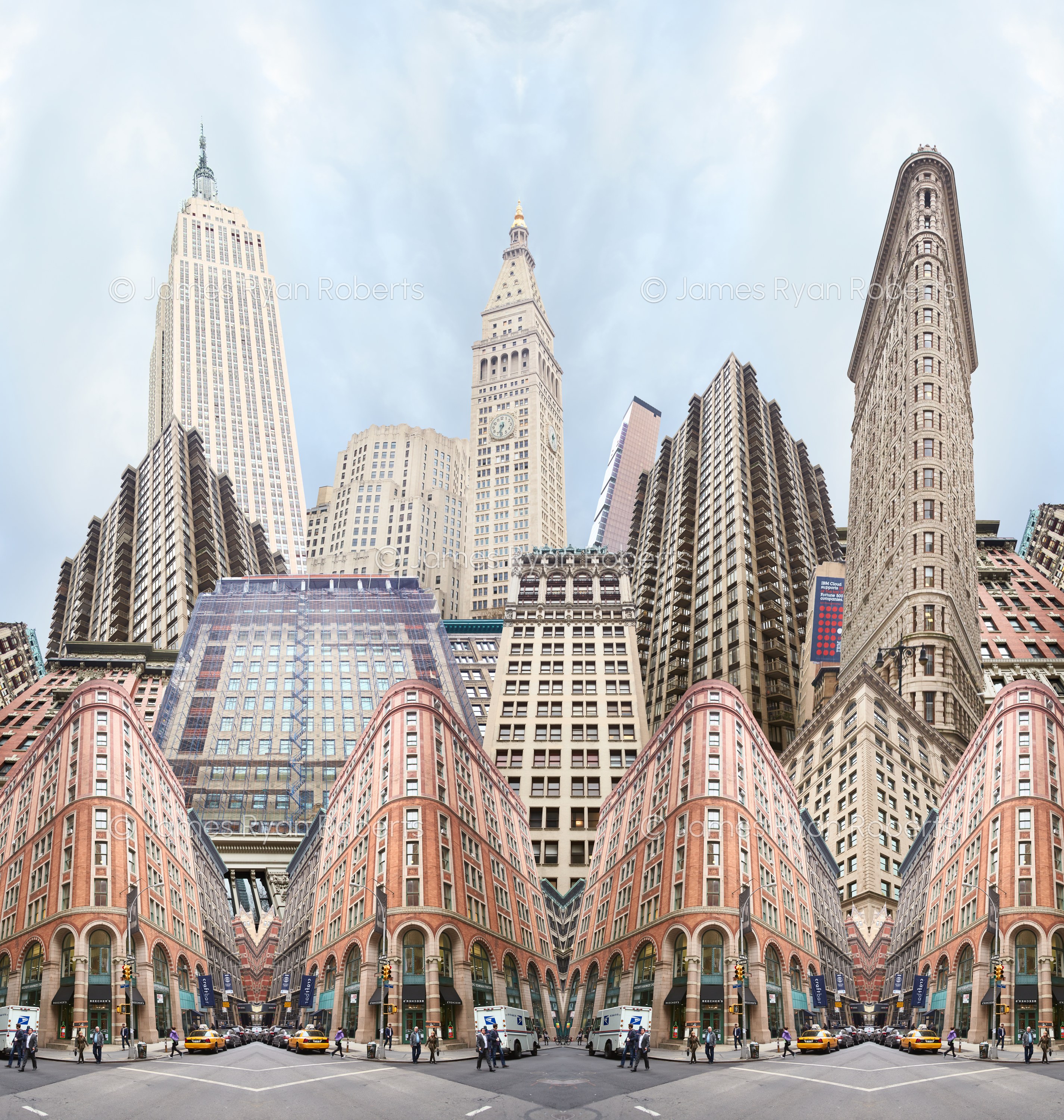 Flatiron District, NYC — Evolution of a Metropolis large-format fine art print