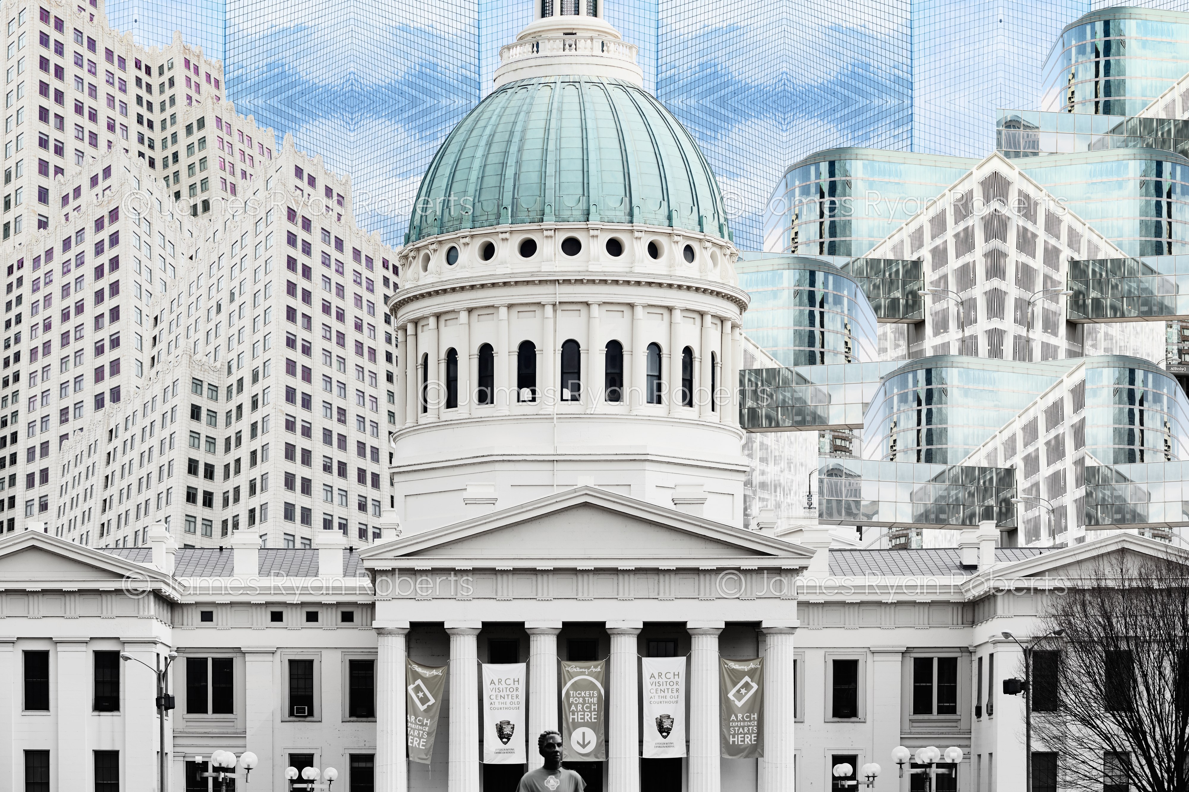 Old St. Louis County Courthouse — Evolution of a Metropolis large-format fine art print