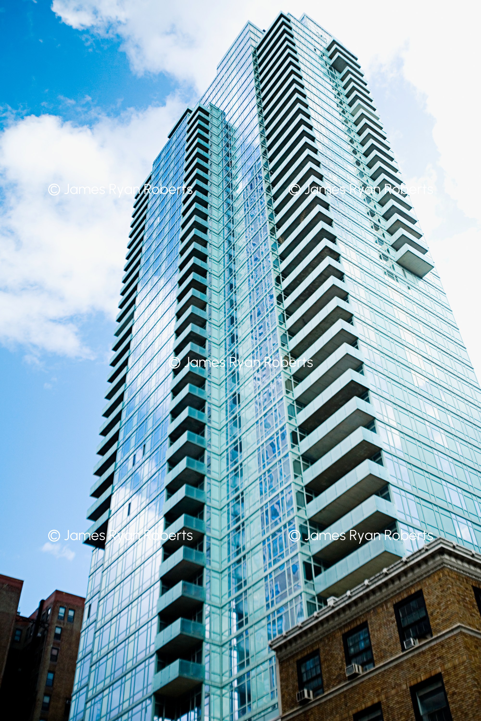Blue Sky Tower — New York City large-format fine art print