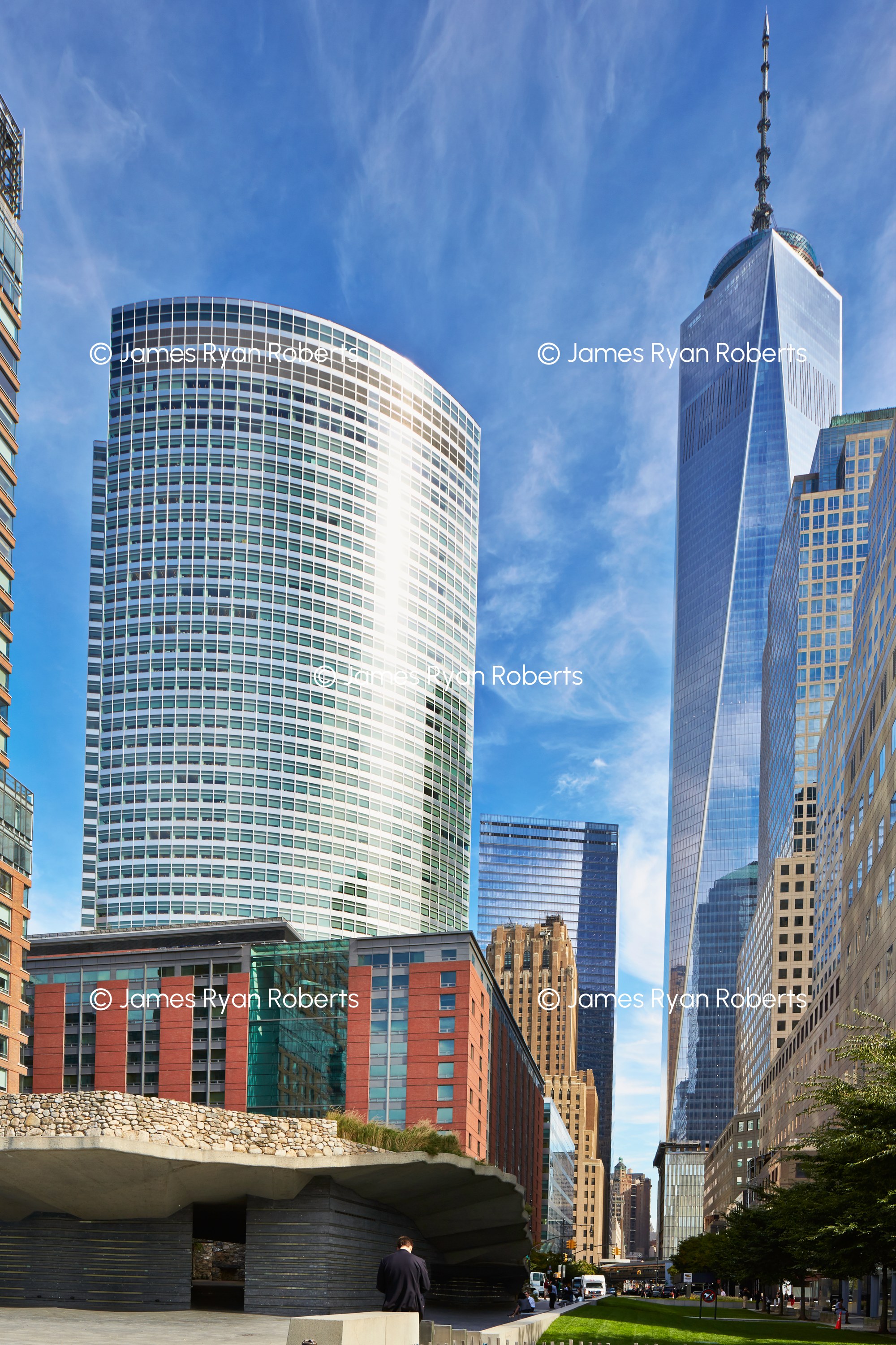 Brookfield Place Towers — New York City large-format fine art print