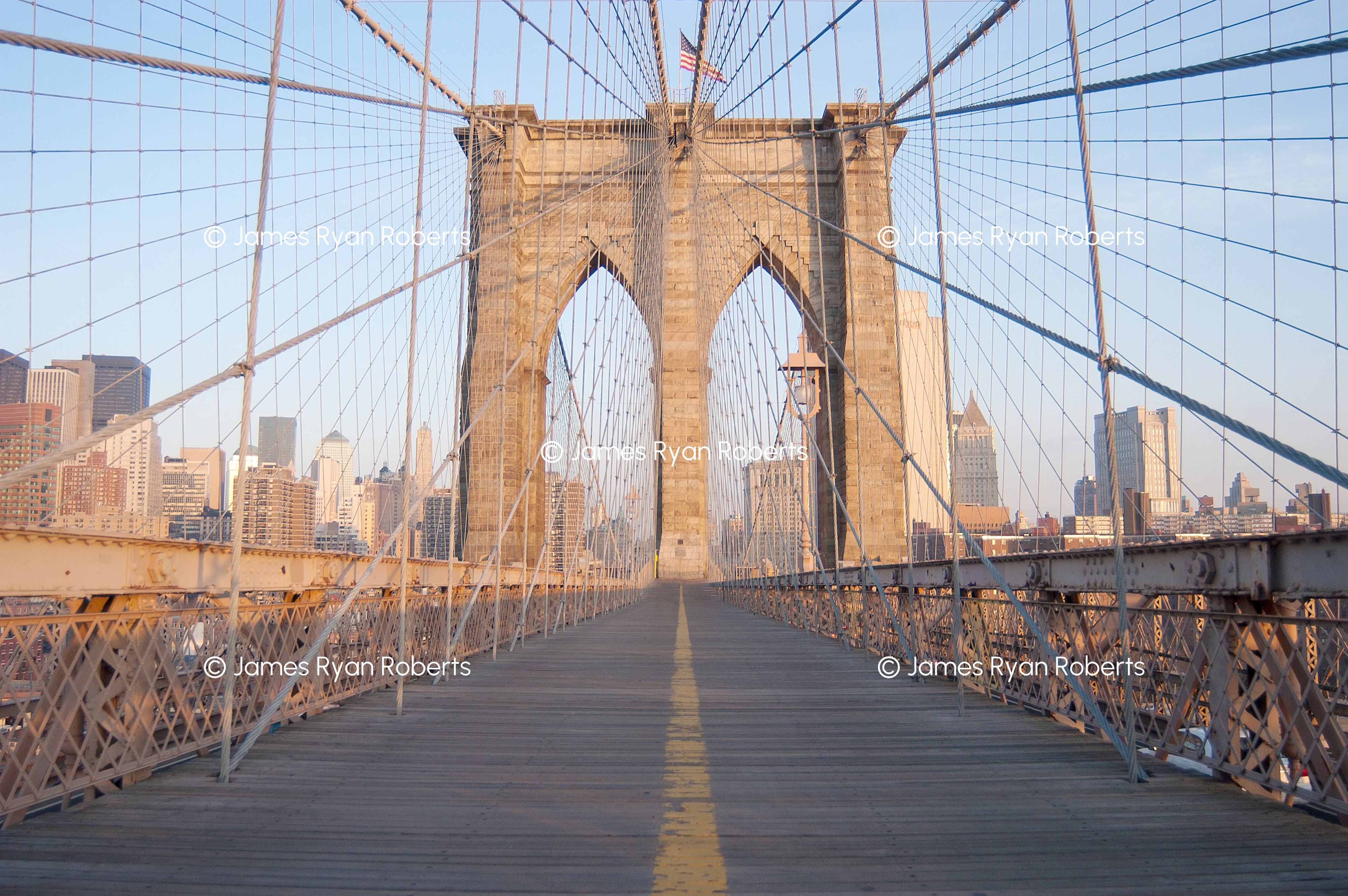 Brooklyn Bridge at Sunrise — New York City large-format fine art print