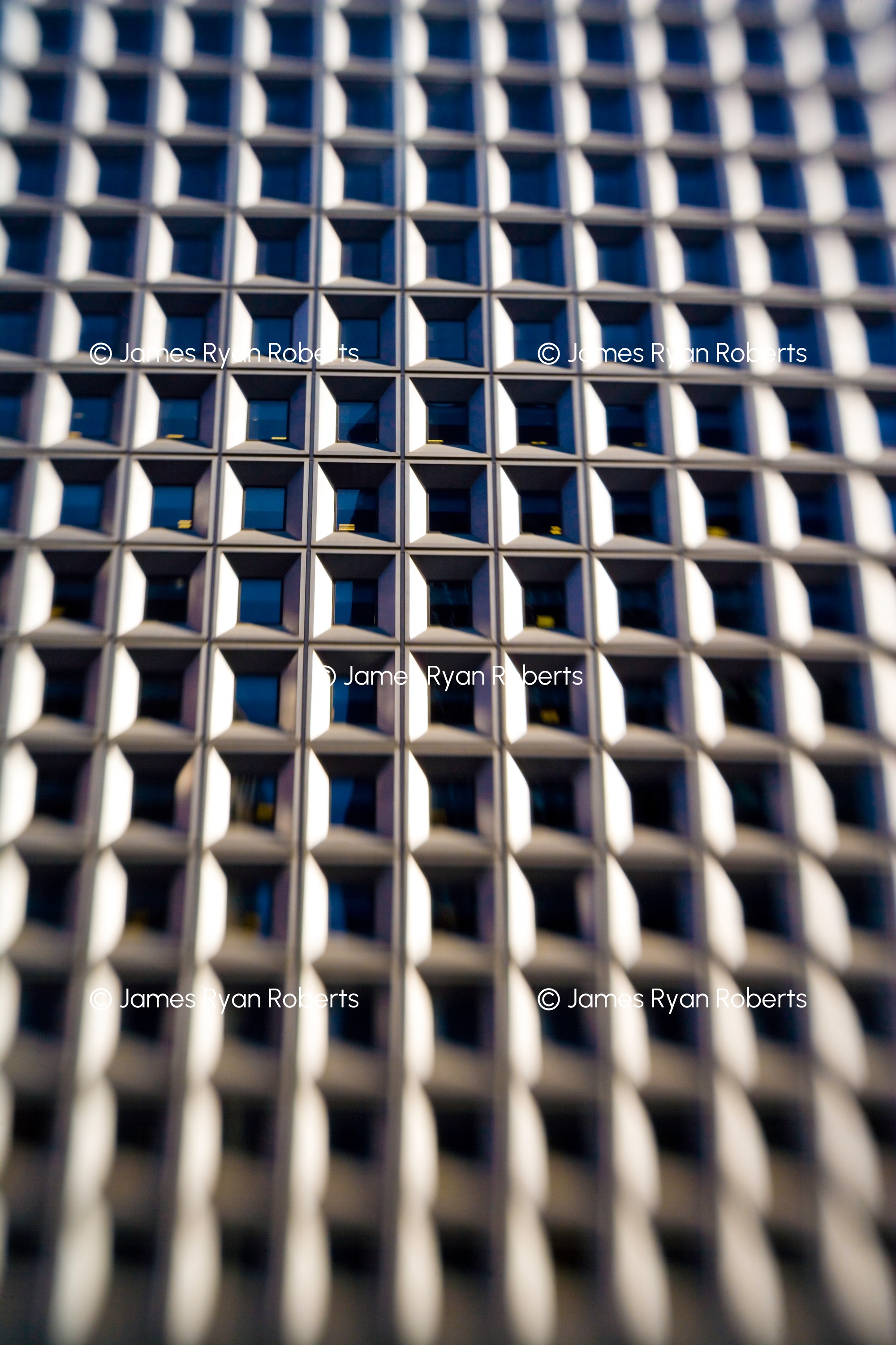 Downtown Window Grid — New York City large-format fine art print