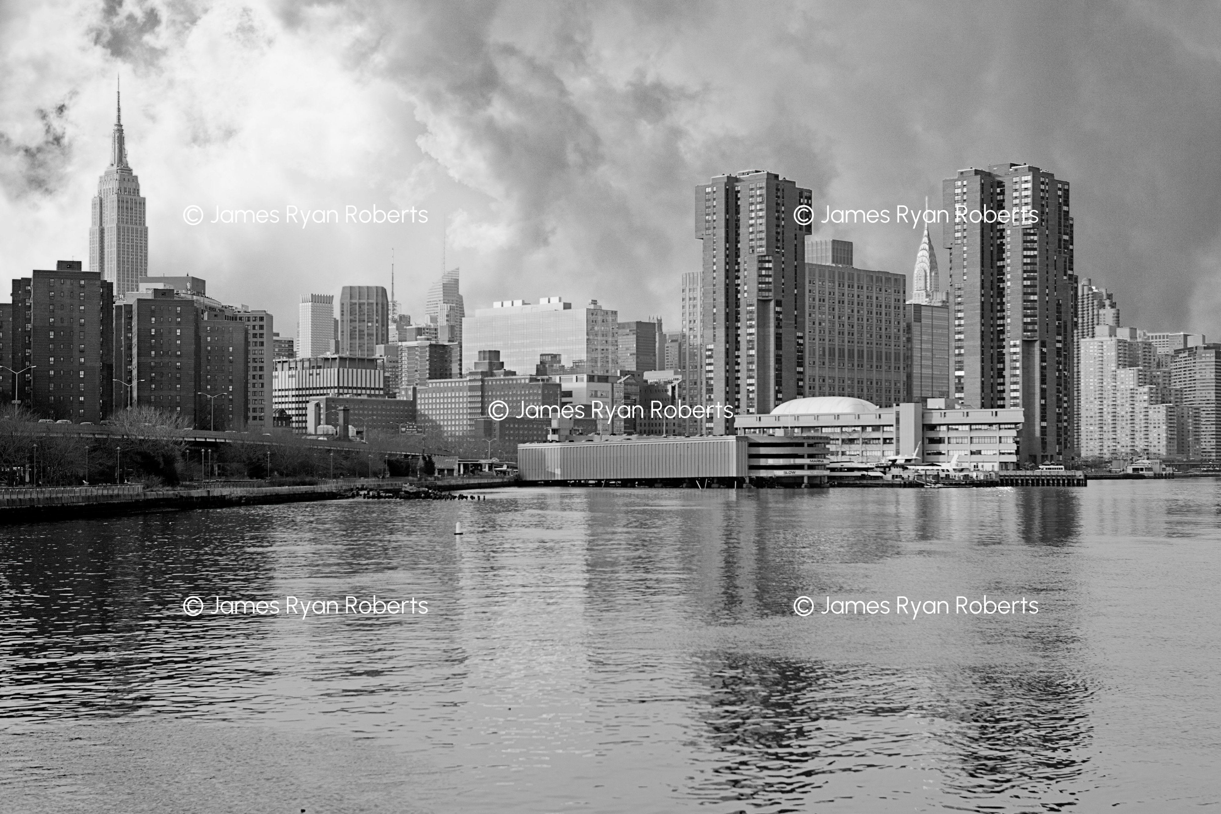 East River, Empire State — New York City large-format fine art print