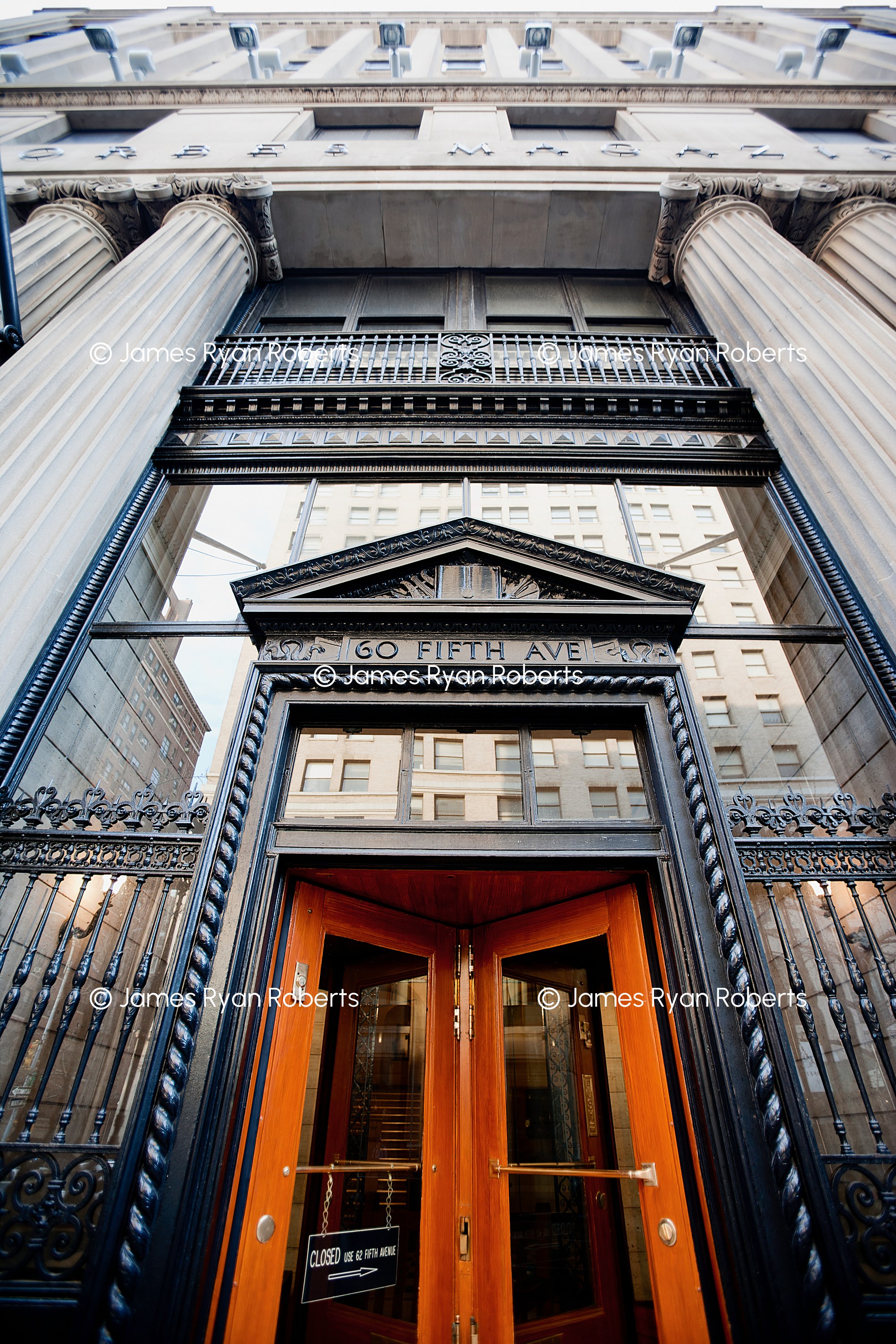 Fifth Avenue Entrance — New York City large-format fine art print