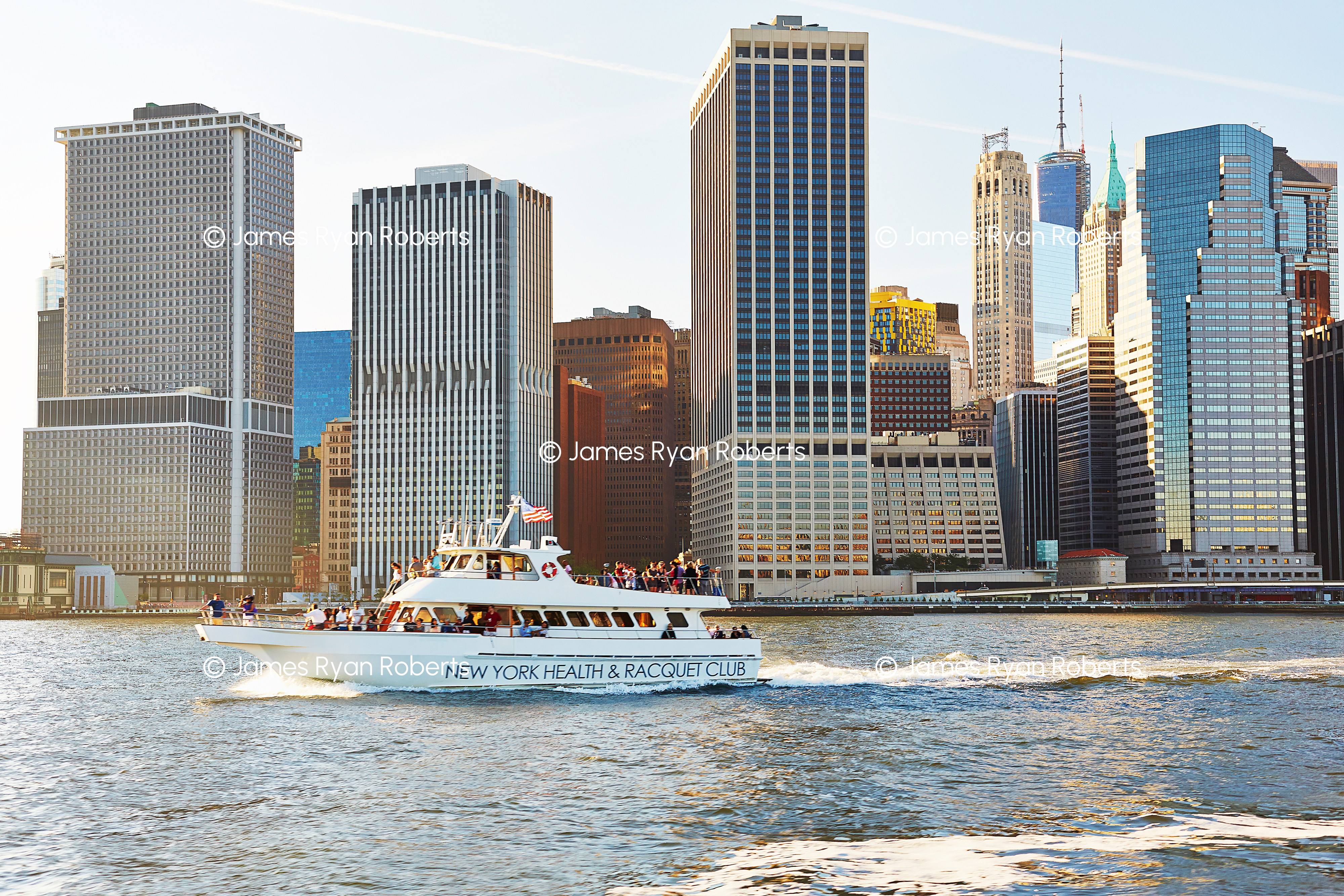Harbor Cruise, Lower Manhattan — New York City large-format fine art print