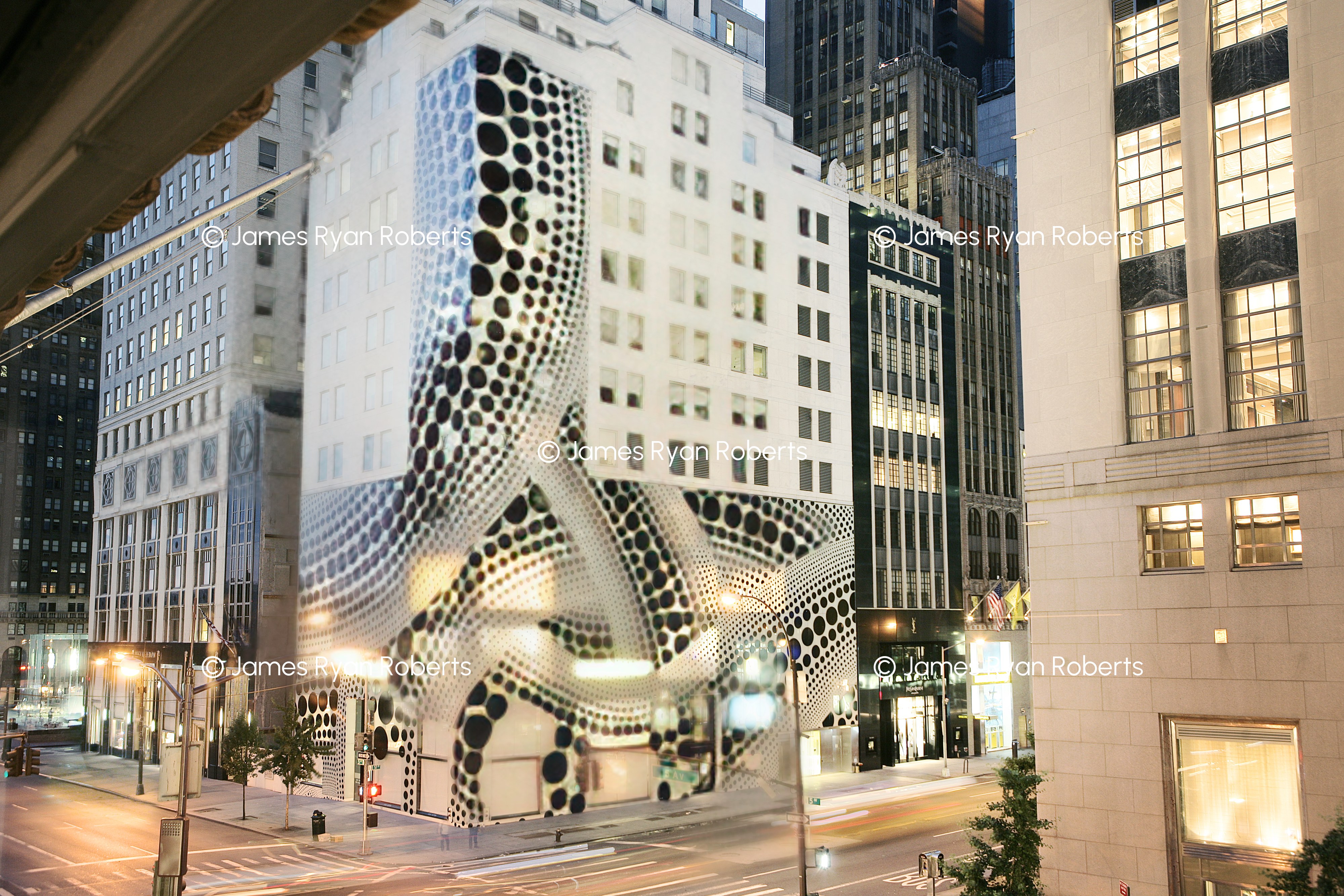 Louis Vuitton, Fifth Avenue — New York City large-format fine art print
