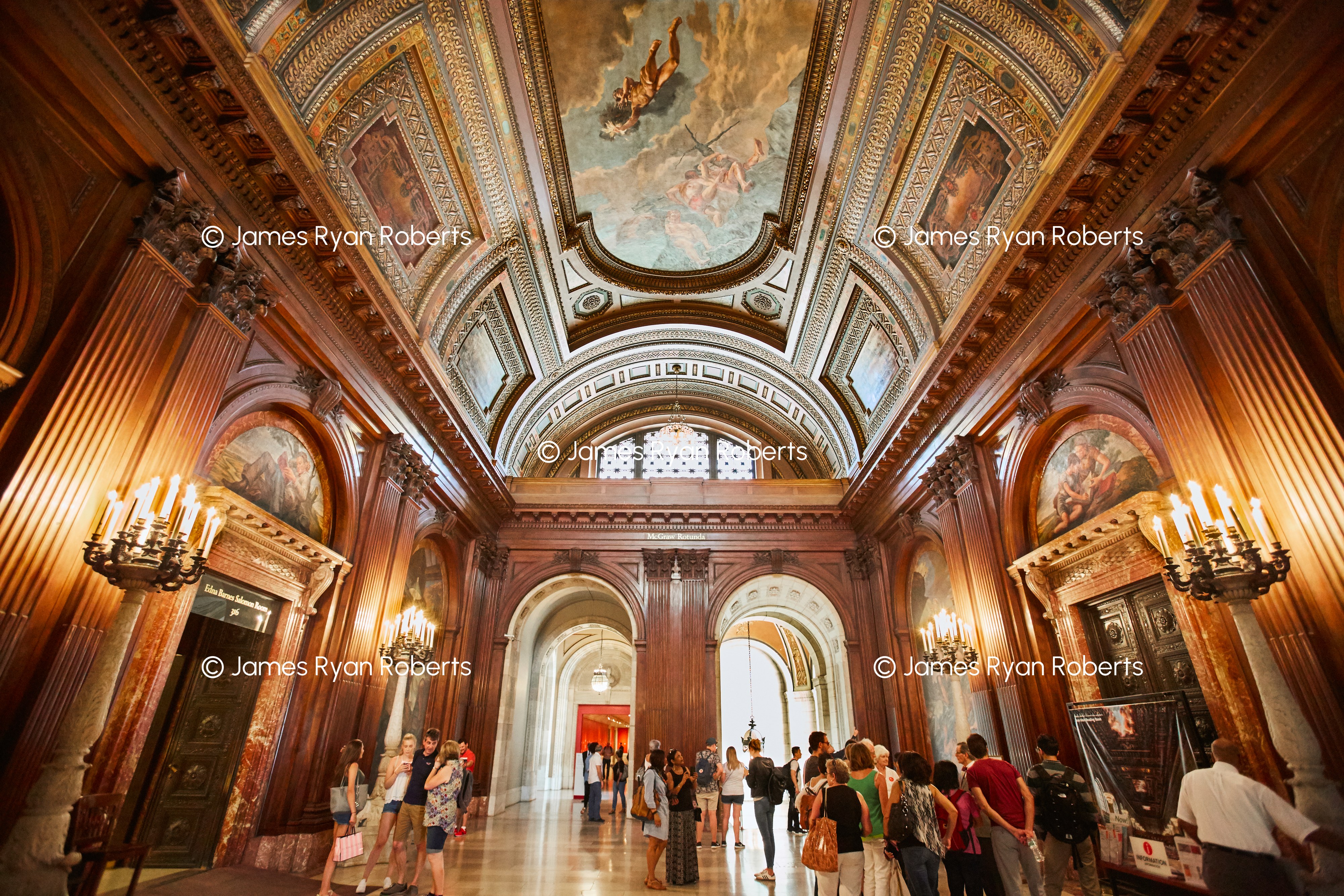 McGraw Rotunda, NYPL — New York City large-format fine art print