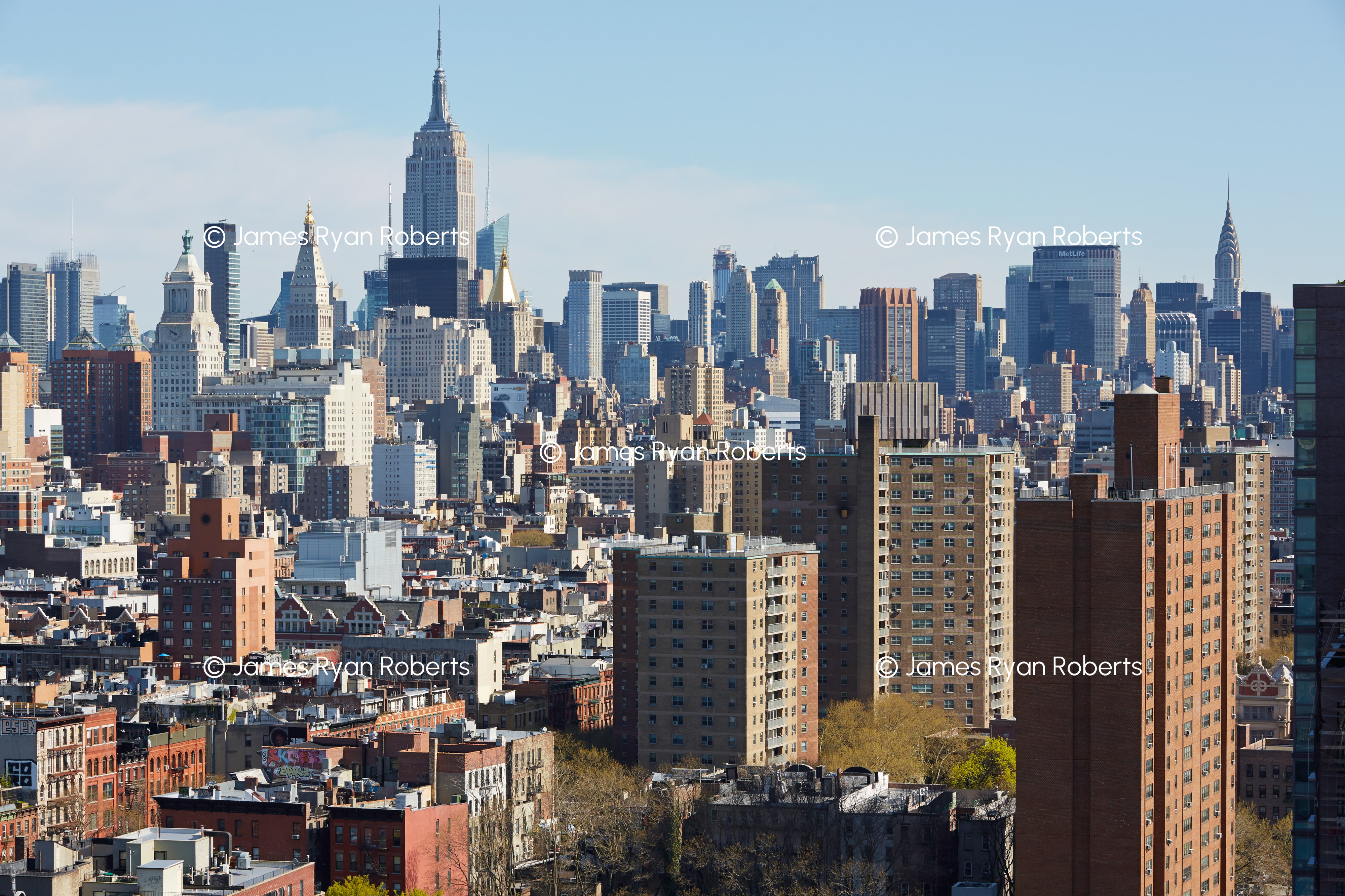 Midtown from Above — New York City large-format fine art print
