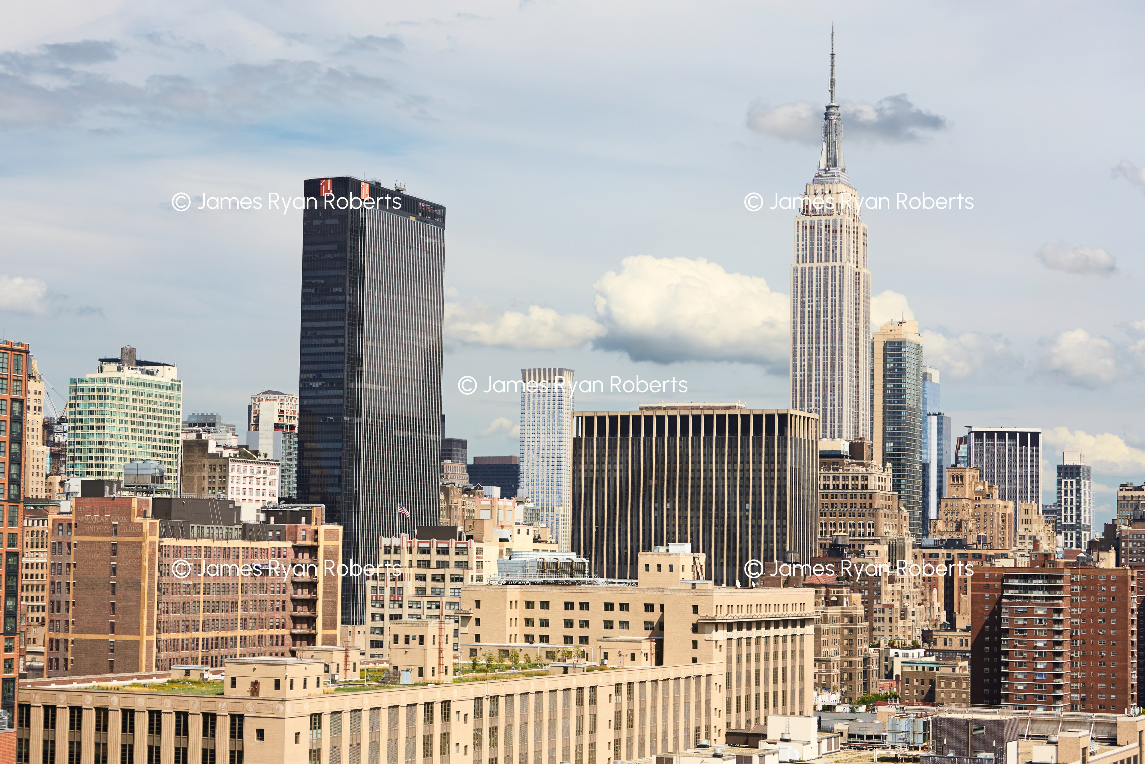 Midtown Skyline, Summer — New York City large-format fine art print
