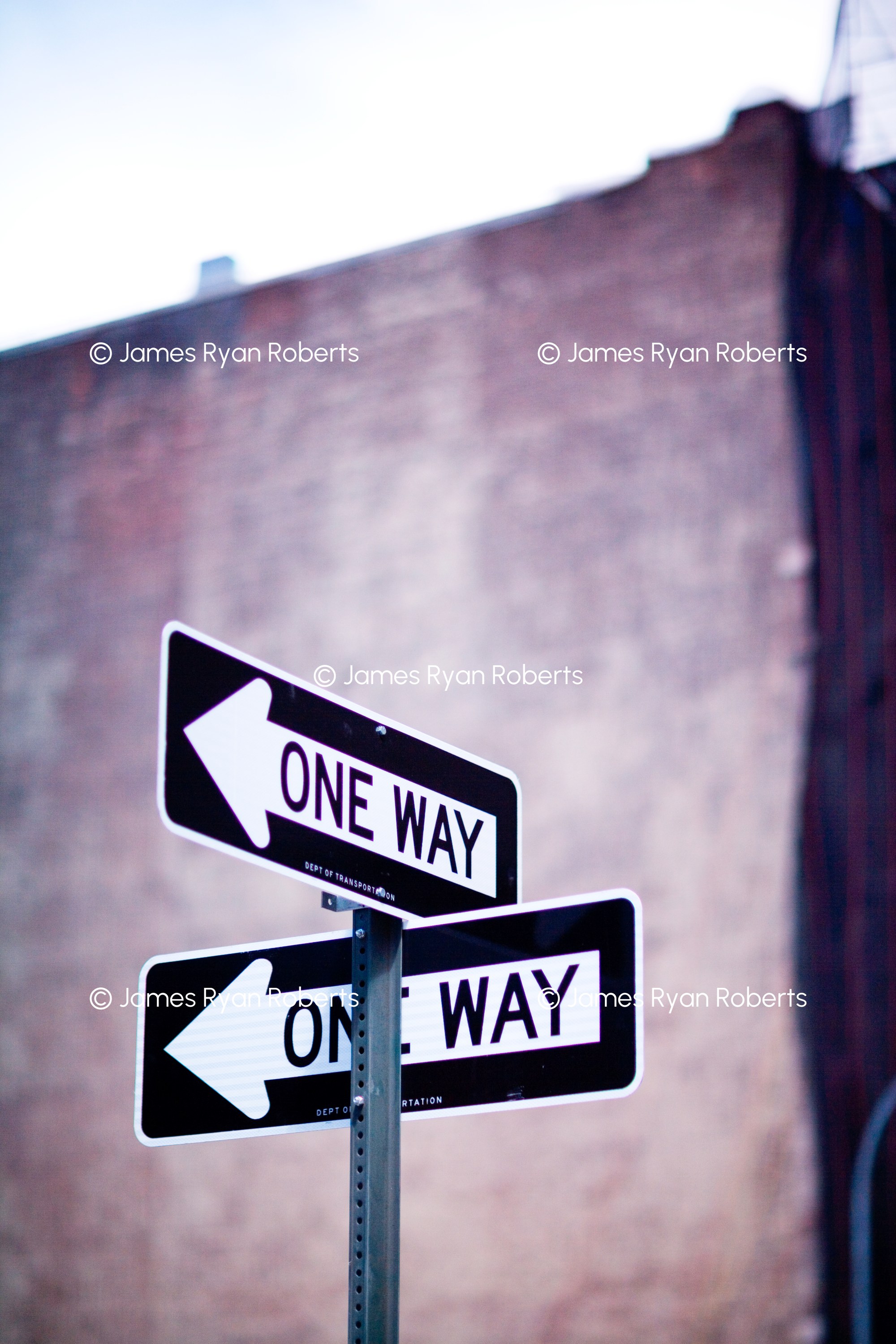 One Way, One Way — New York City large-format fine art print