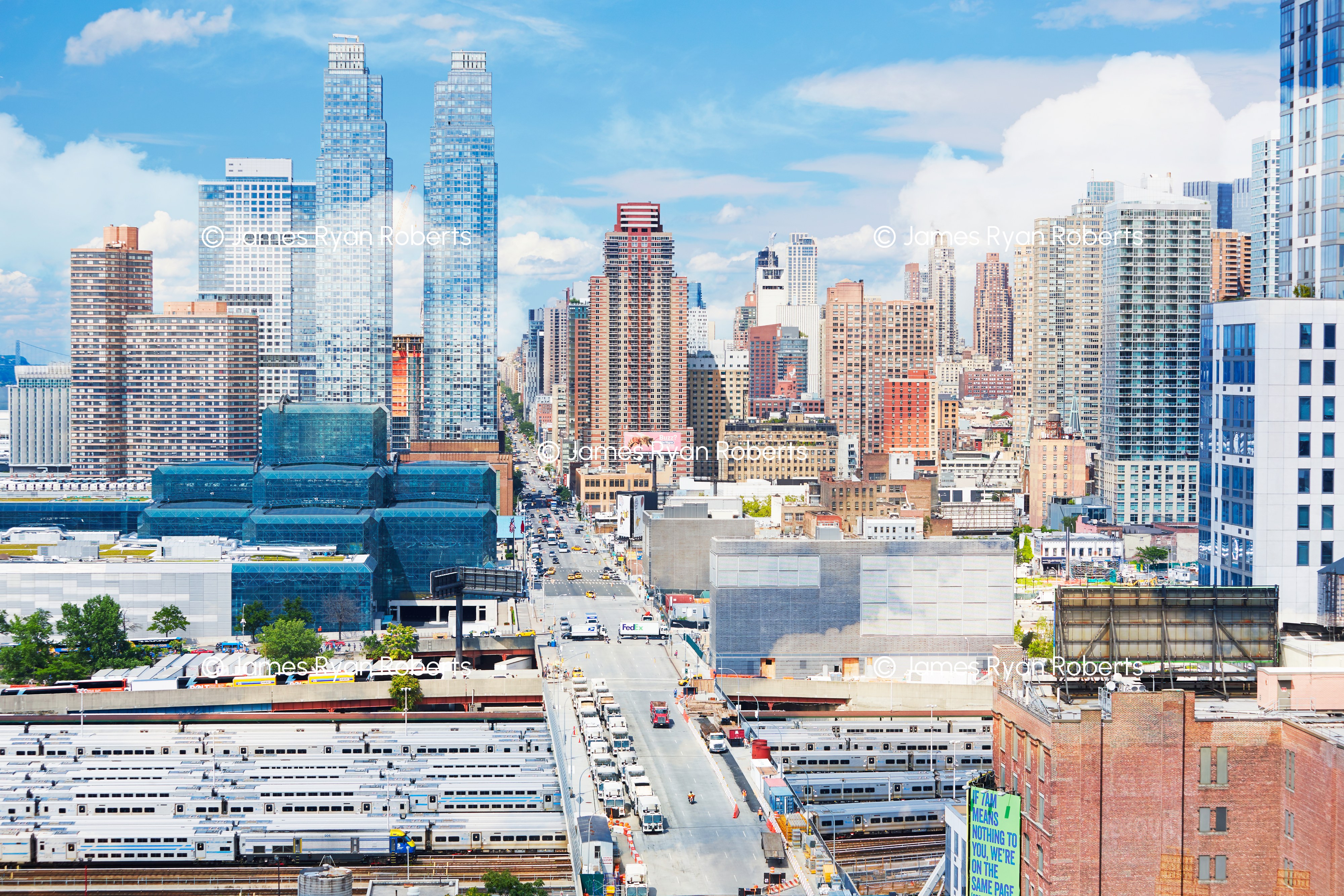 Rising Towers, Hudson Yards — New York City large-format fine art print