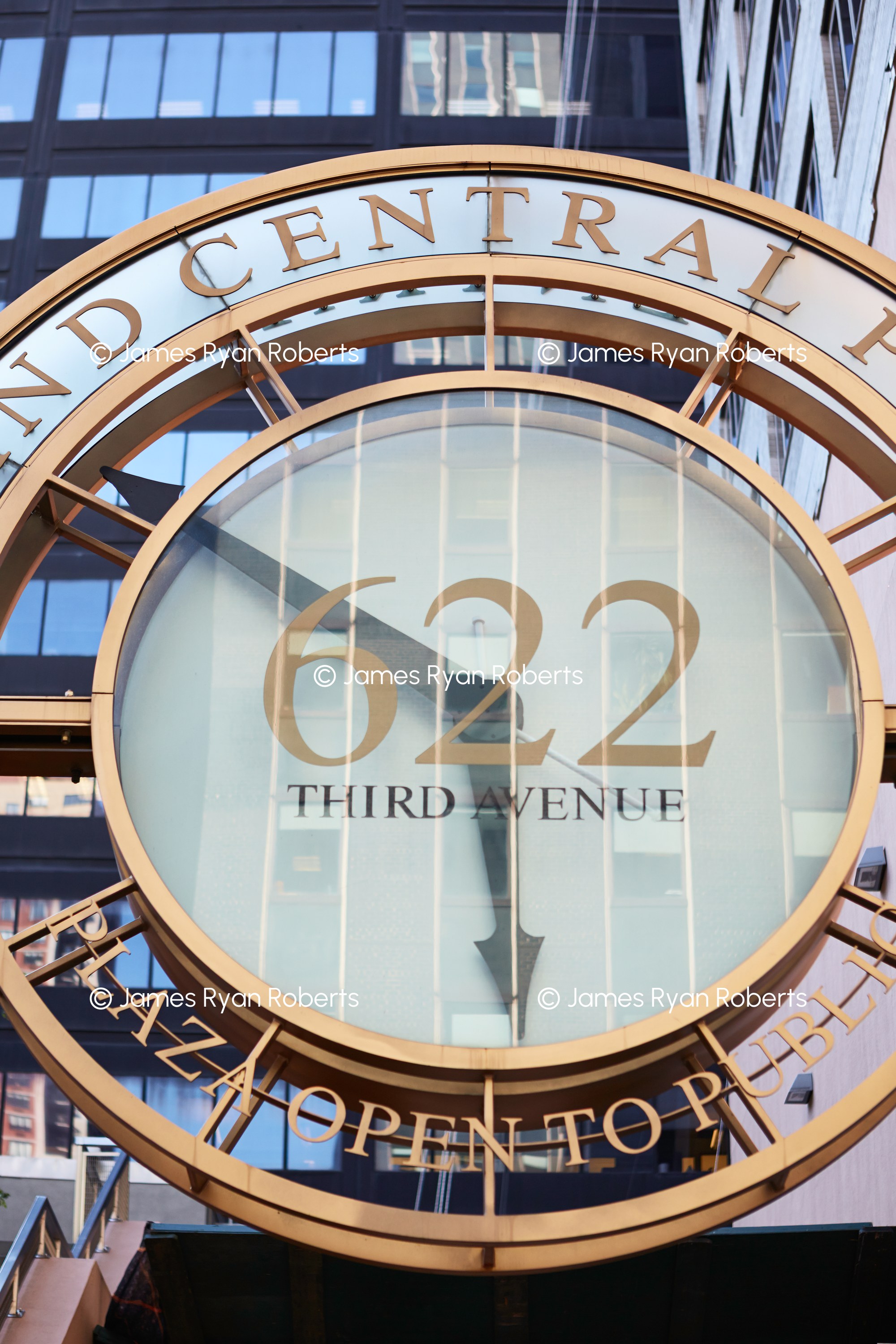 Third Ave Clock — New York City large-format fine art print