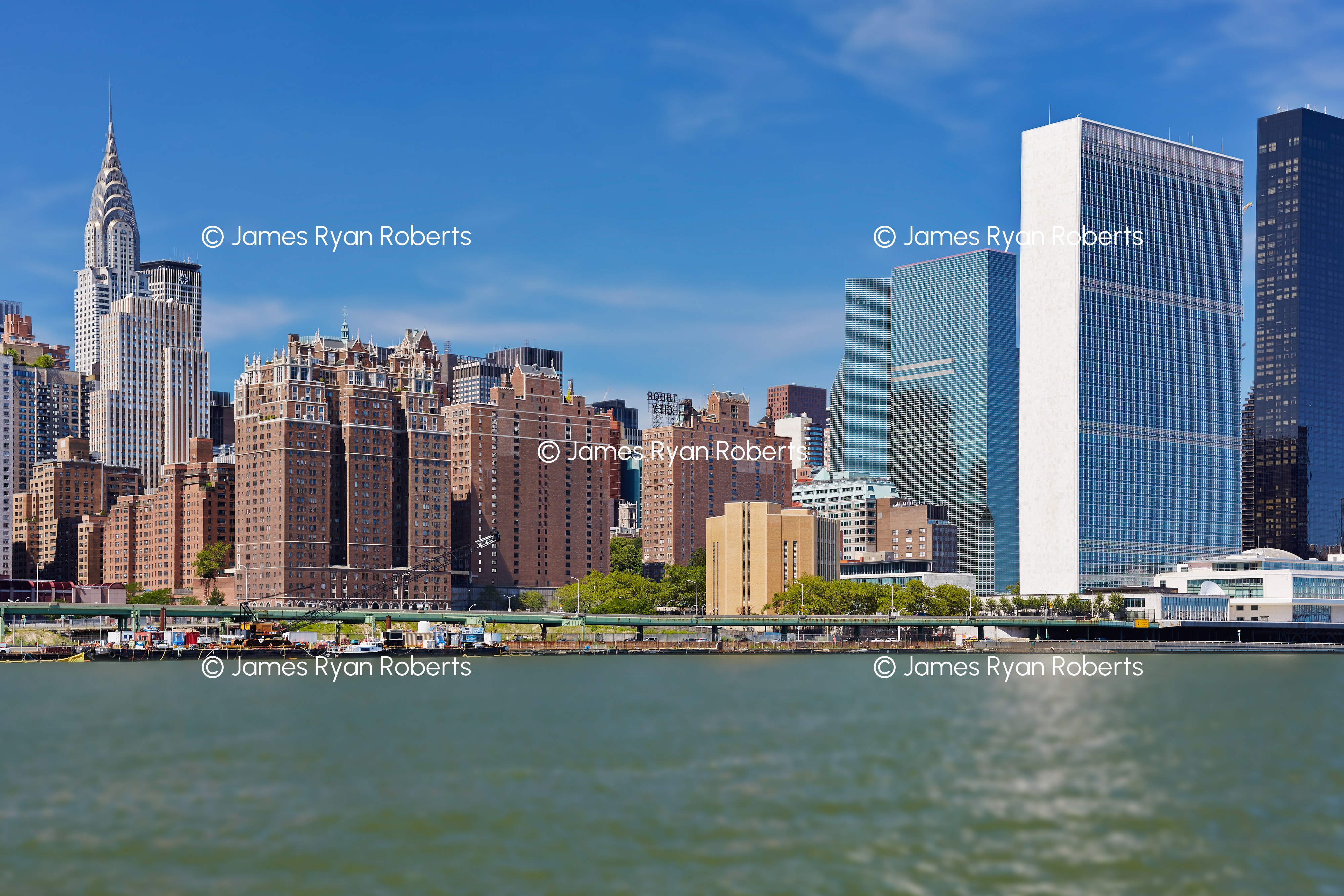 United Nations Skyline — New York City large-format fine art print