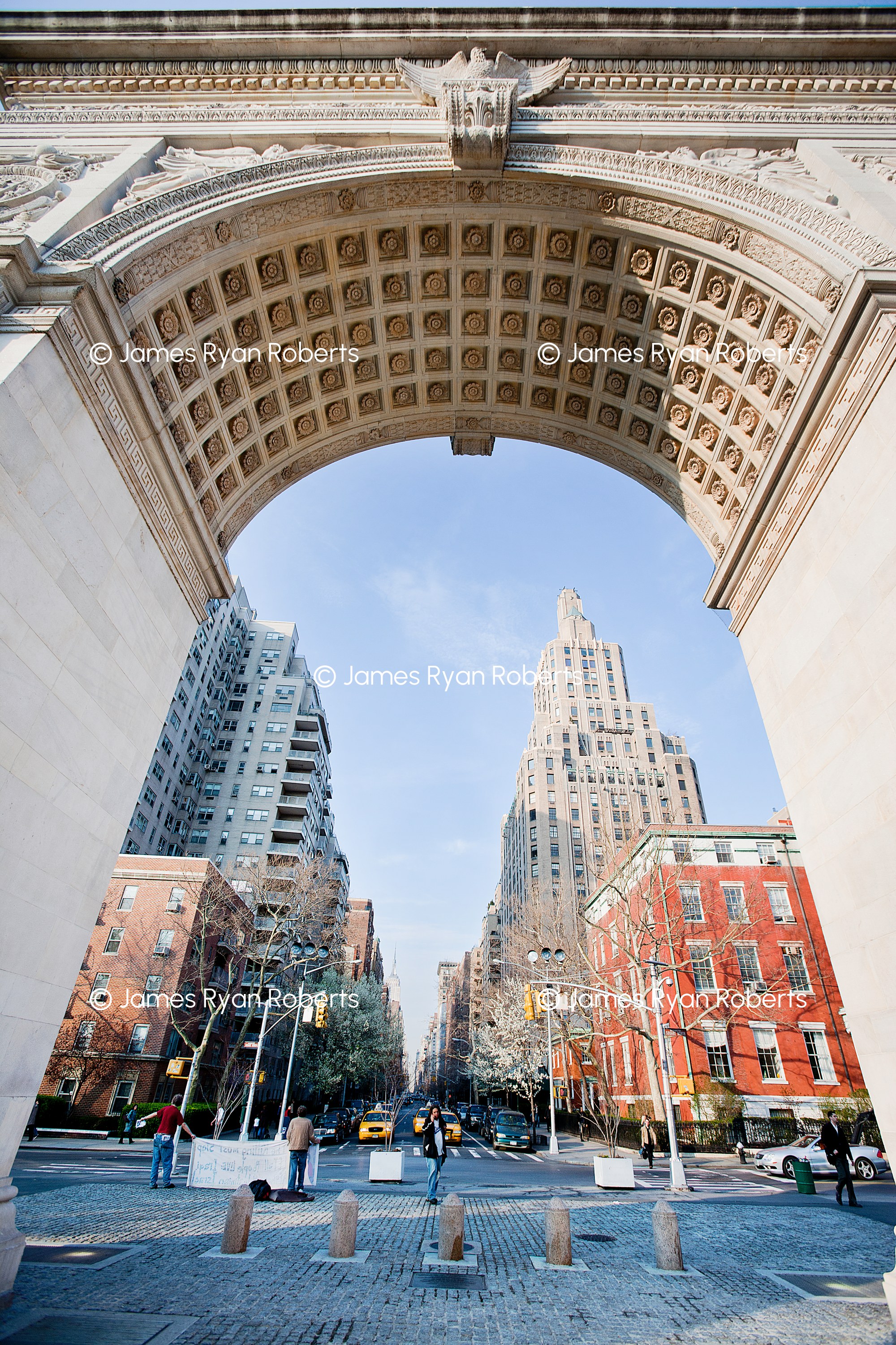Washington Square, Framed — New York City large-format fine art print