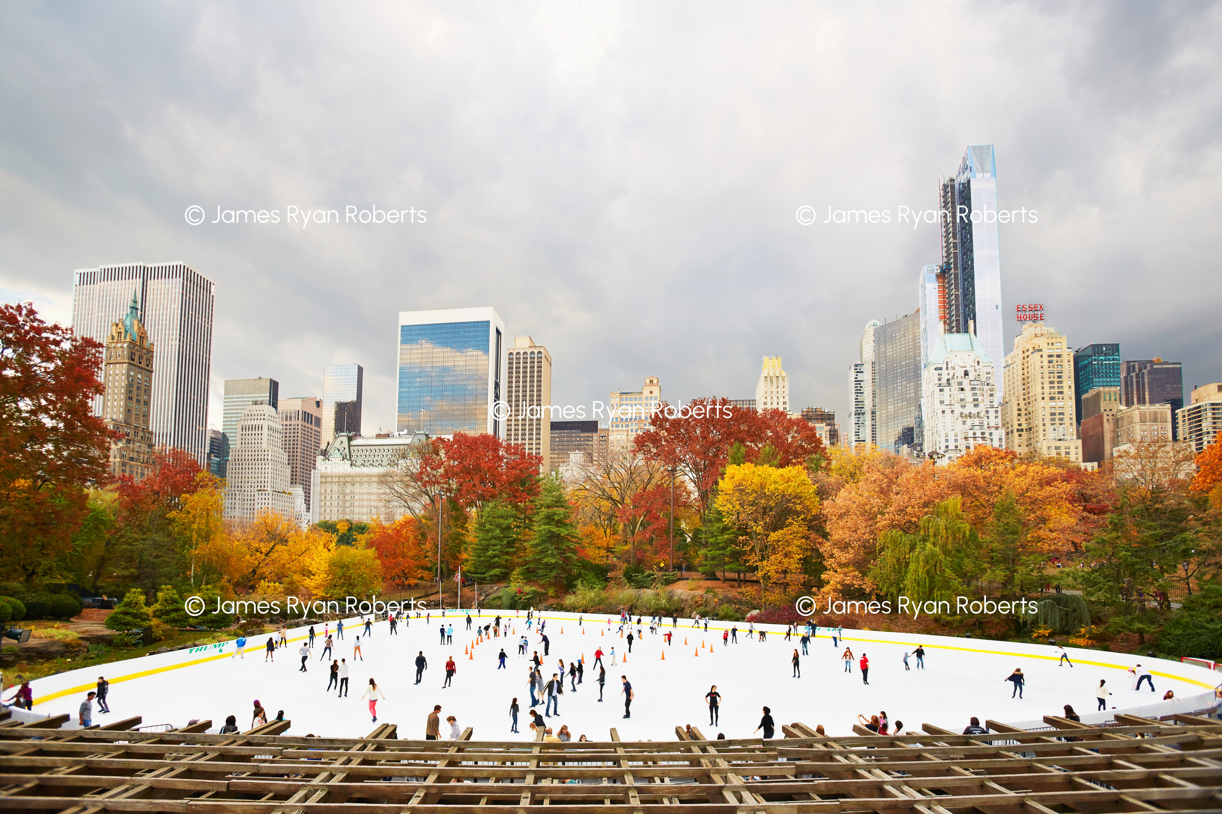 Wollman Rink, Central Park — New York City large-format fine art print
