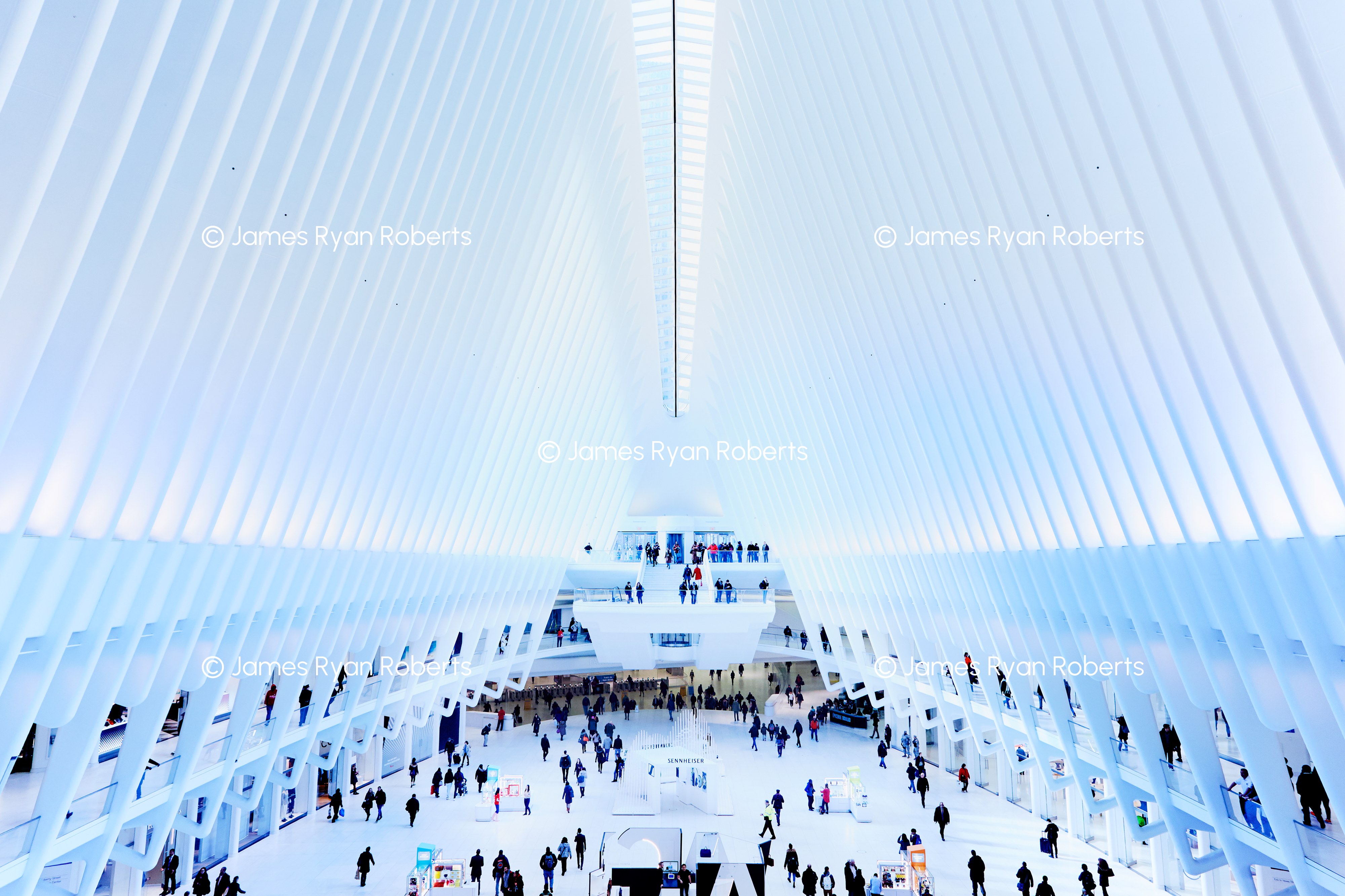 WTC Oculus, Rush Hour — New York City large-format fine art print