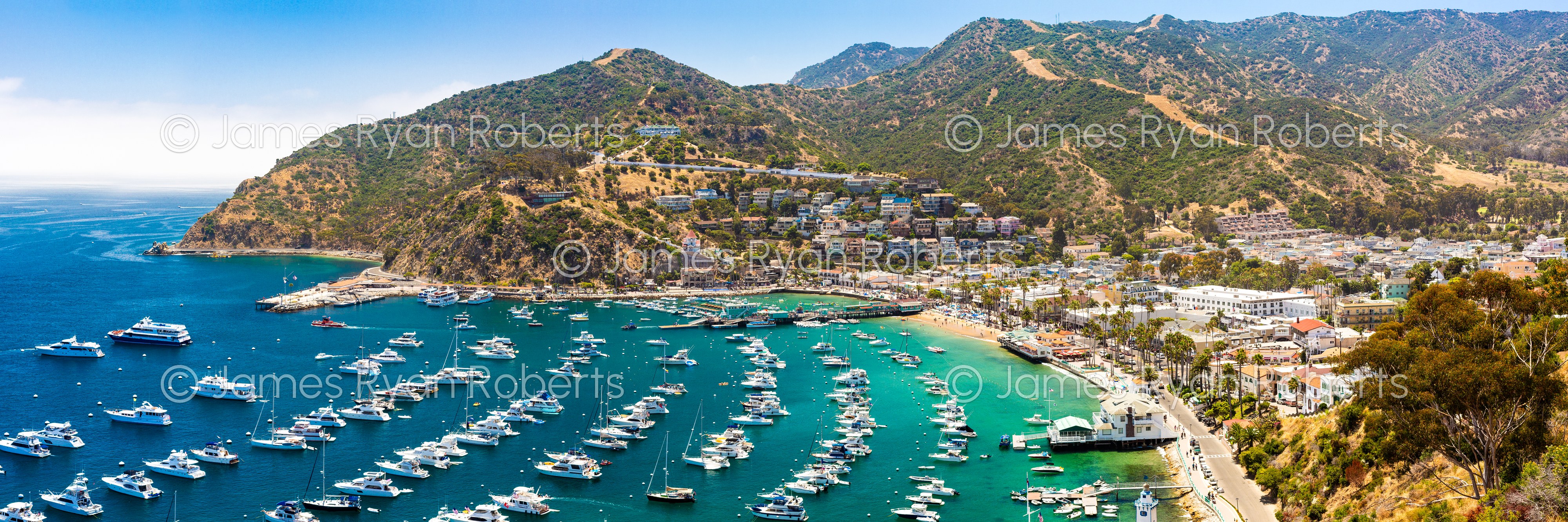 Avalon, Catalina Island, CA — PanoAmerica large-format fine art print