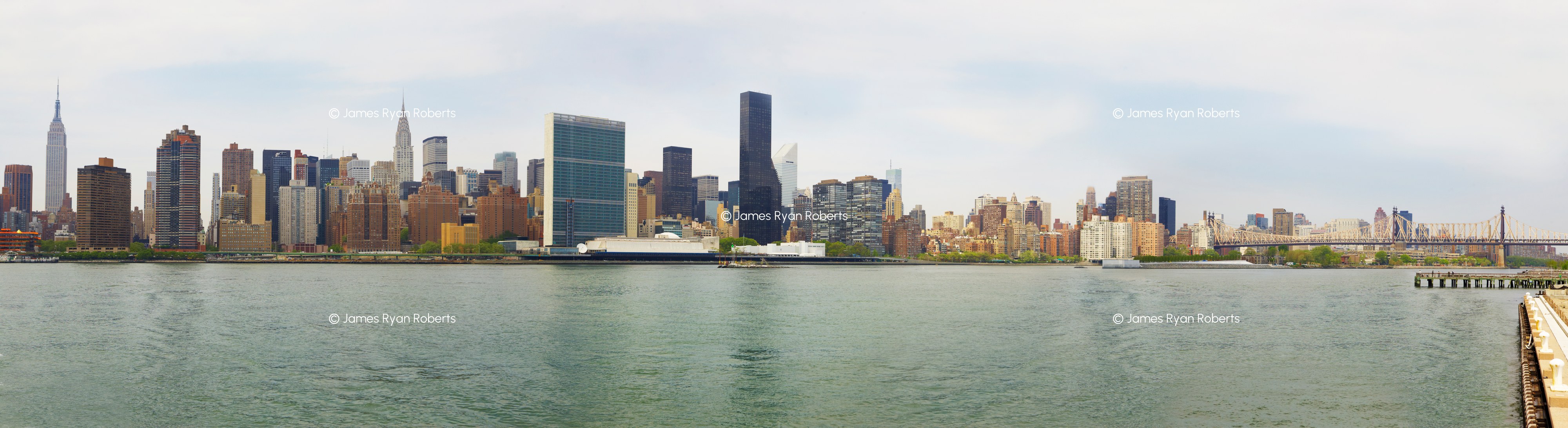East River, New York — PanoAmerica large-format fine art print