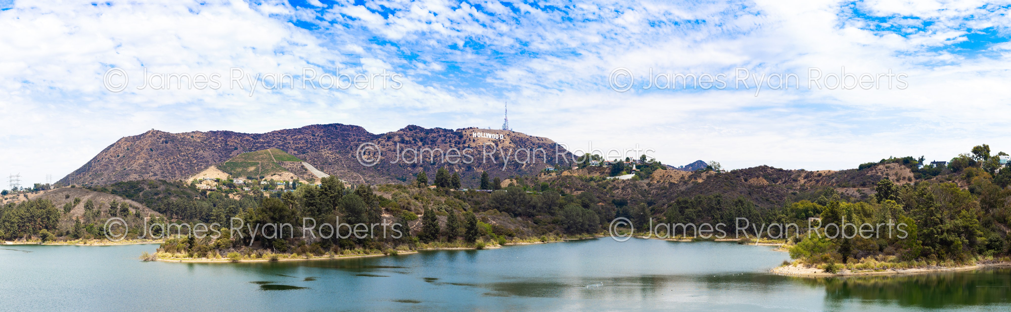 Lake Hollywood, CA — PanoAmerica large-format fine art print