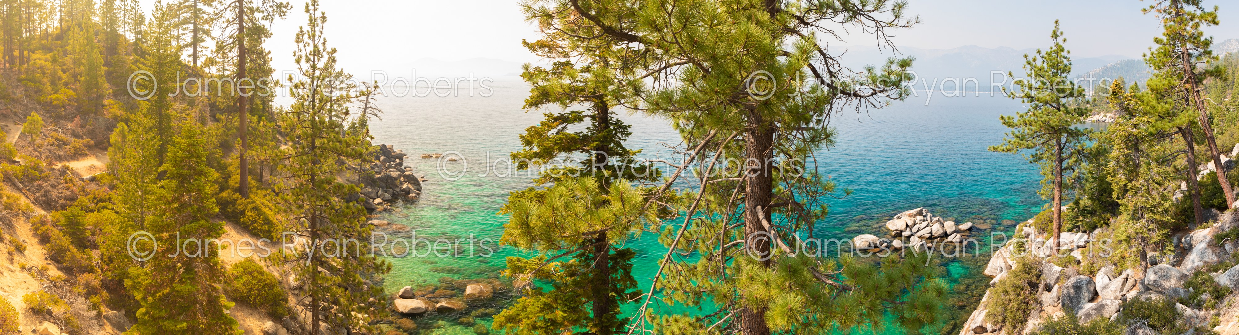 Secret Cove, Lake Tahoe, NV — PanoAmerica large-format fine art print