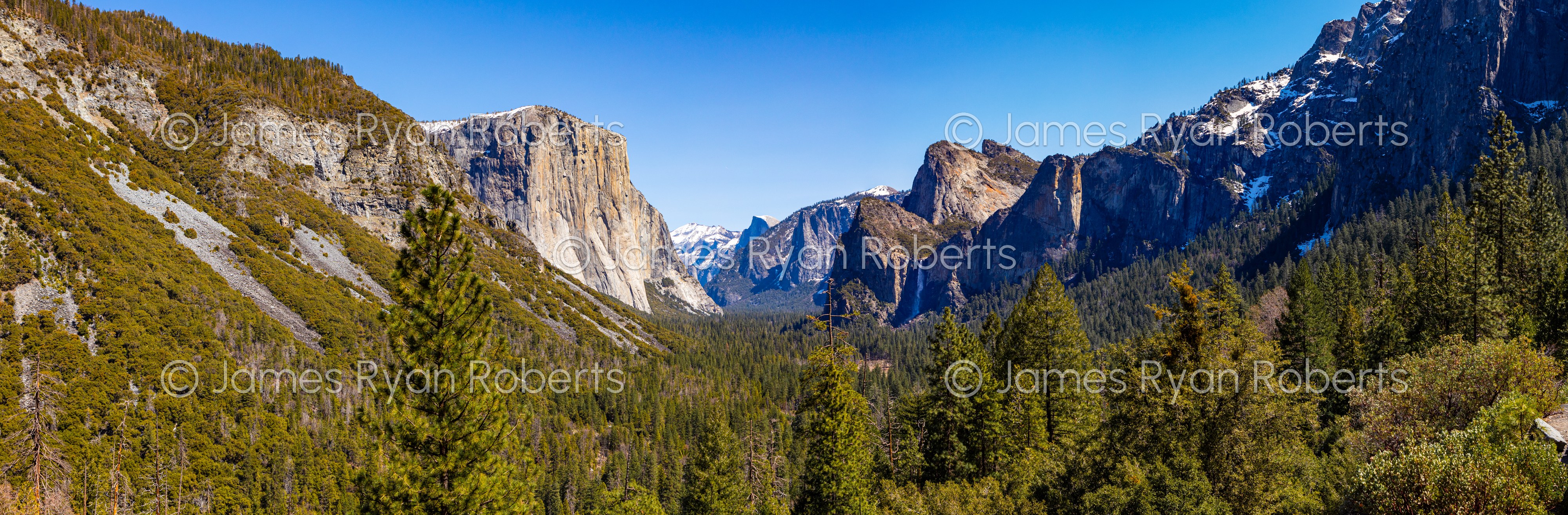 Tunnel View, Yosemite National Park, CA — PanoAmerica large-format fine art print