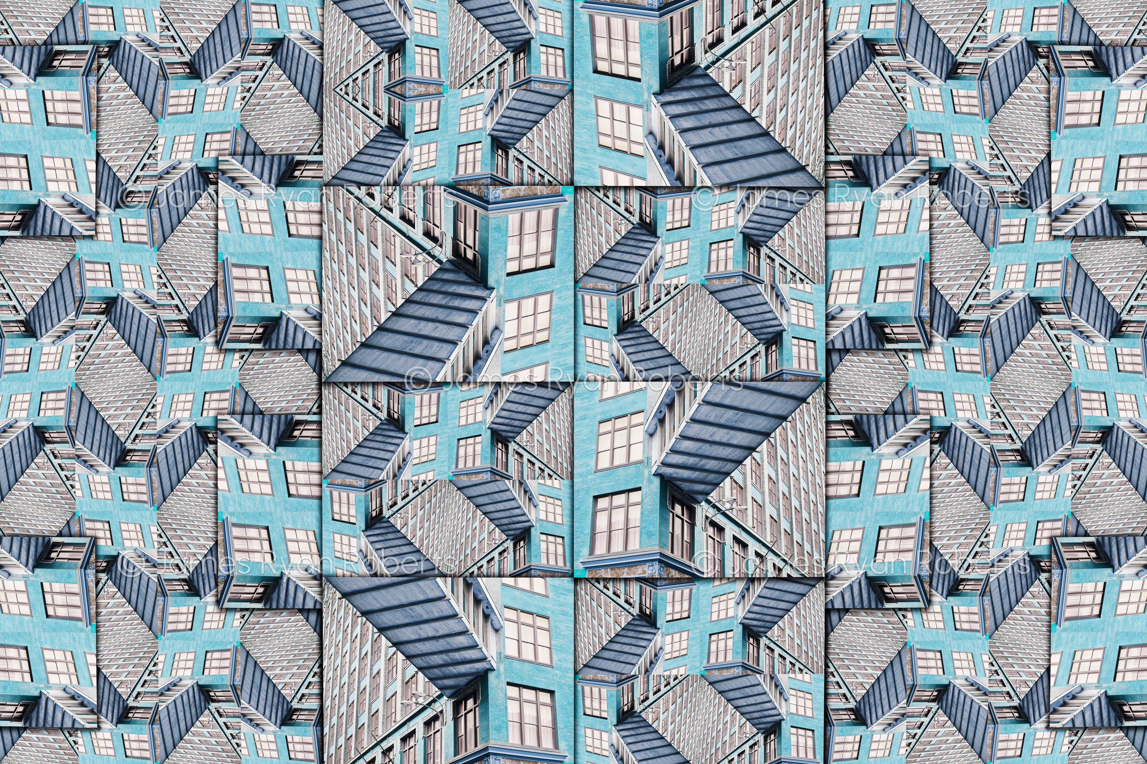 Be Still my Wandering Mind — Planes of Perception large-format fine art print