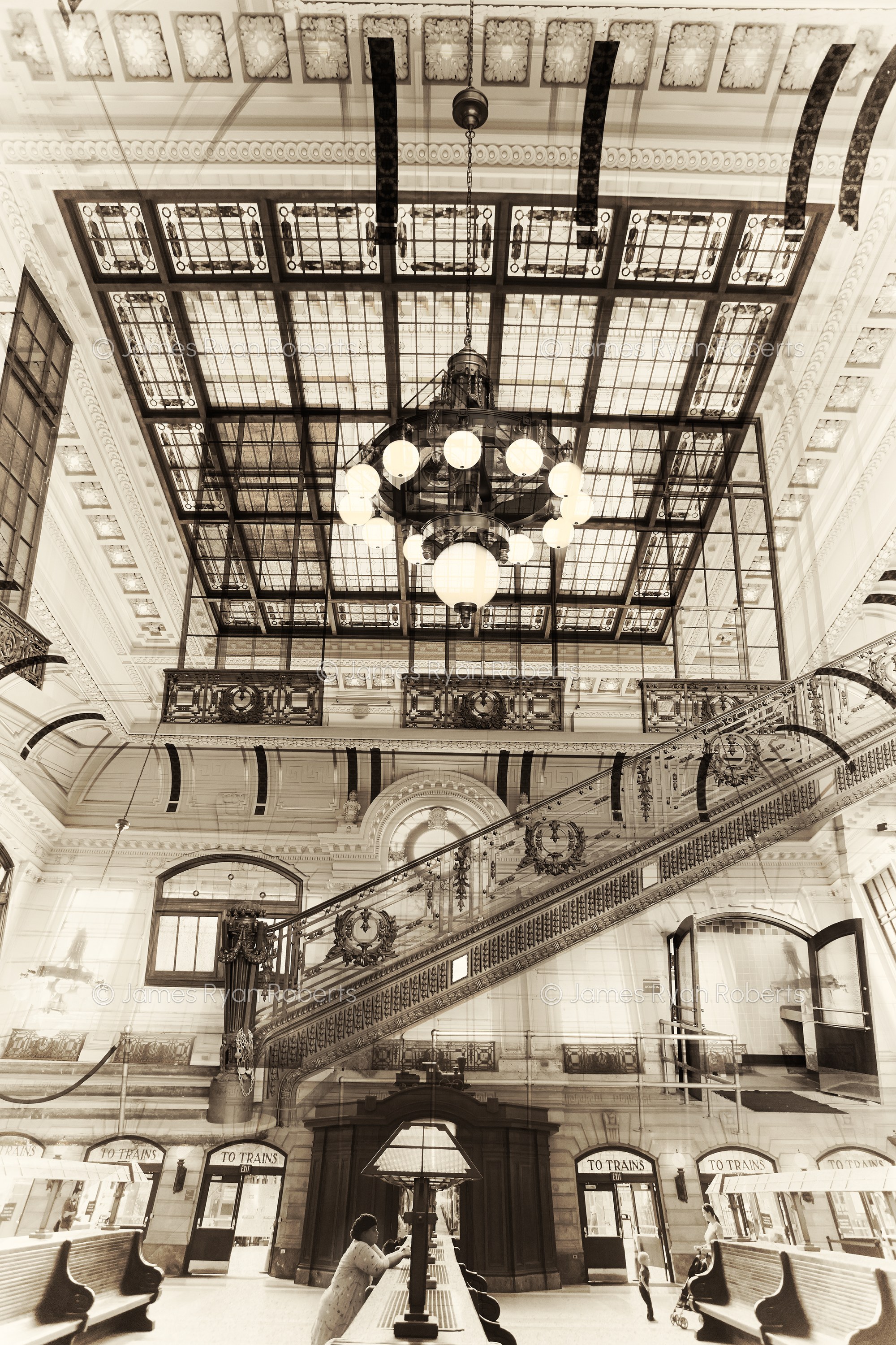 Eras Colliding — Planes of Perception large-format fine art print