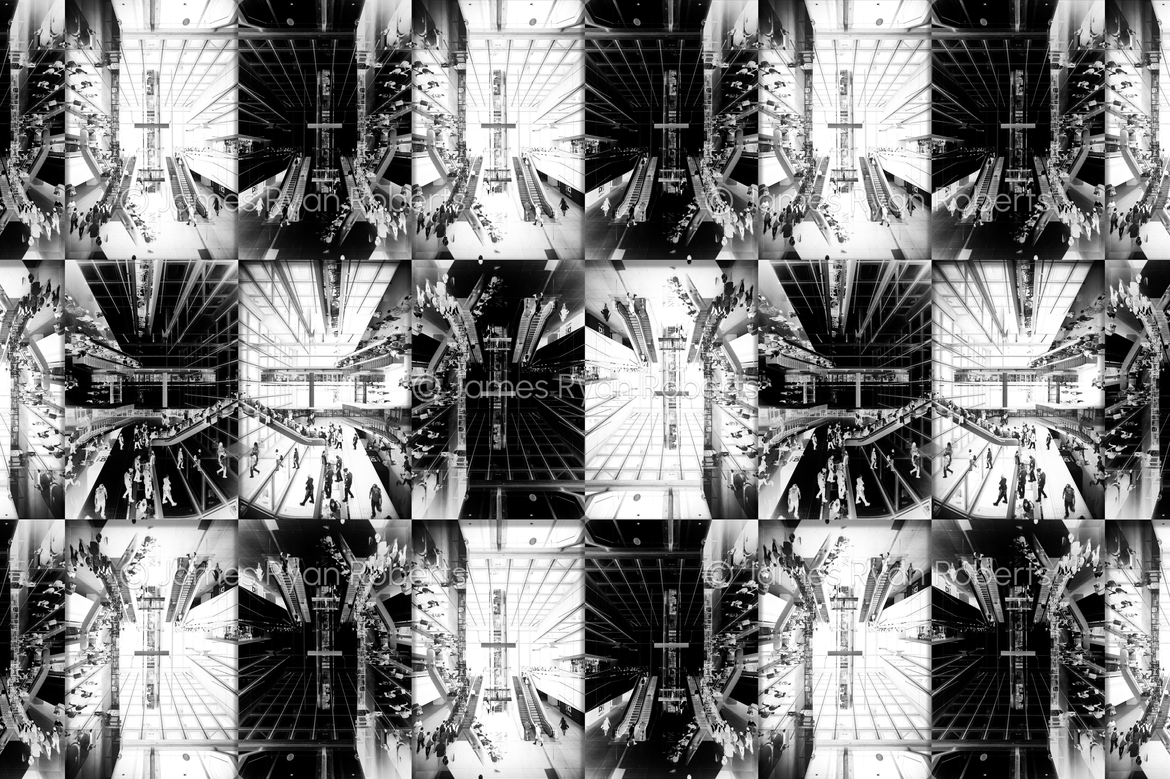 For Every Action There is an Equal and Opposite Reaction — Planes of Perception large-format fine art print