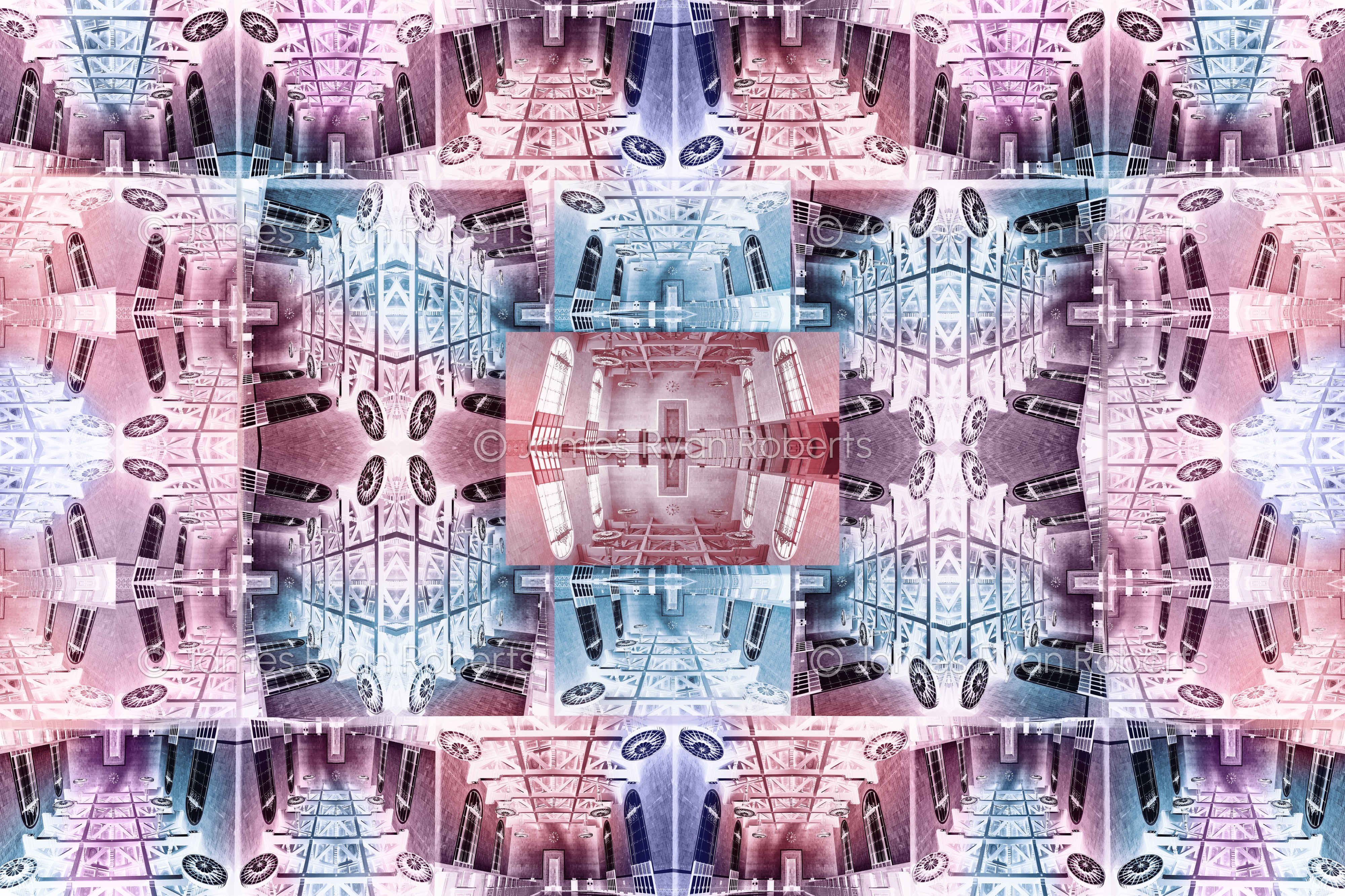 Terminal Thoughts — Planes of Perception large-format fine art print